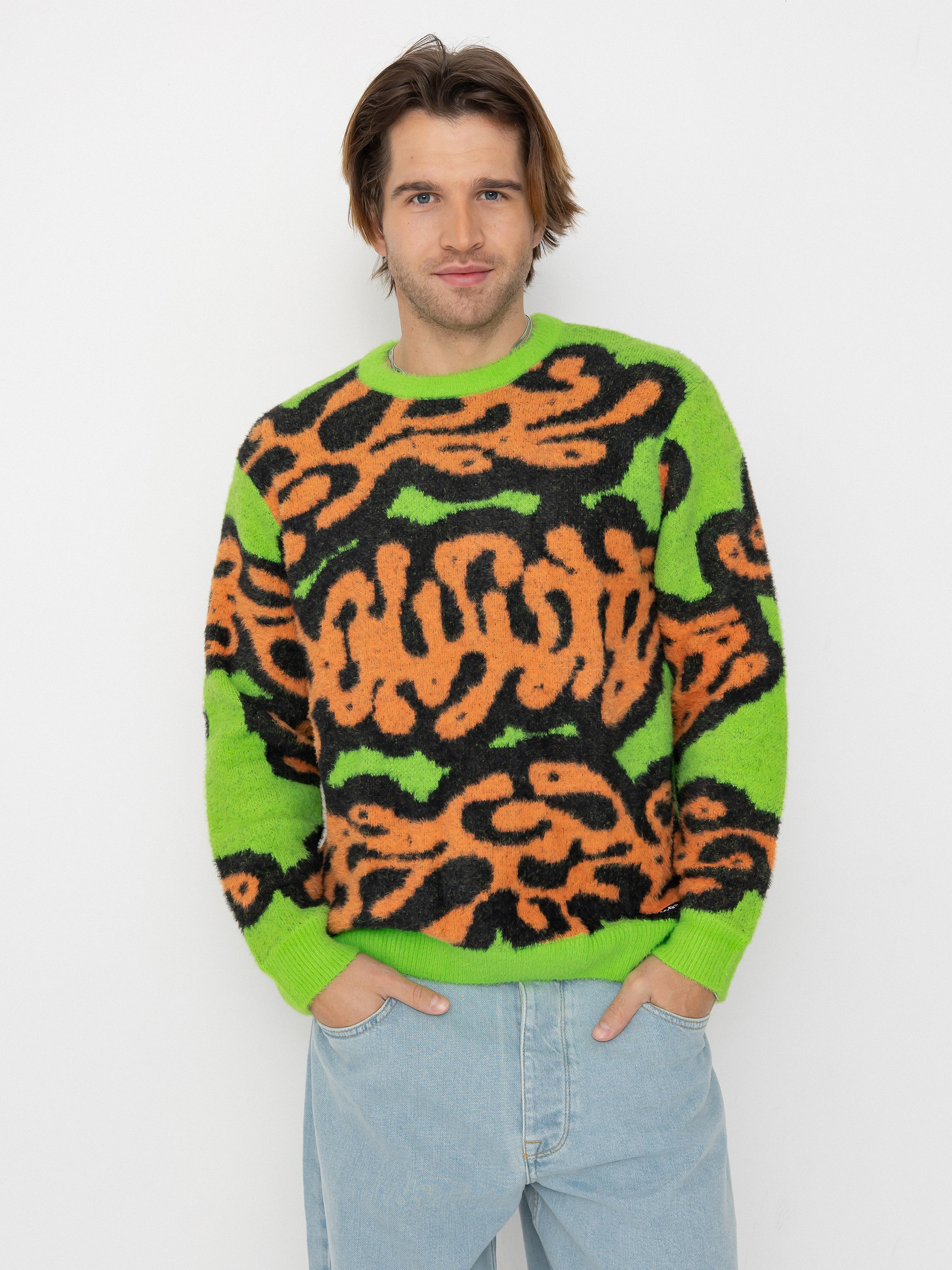 Pulover Volcom Fa Zephyr (electric green)