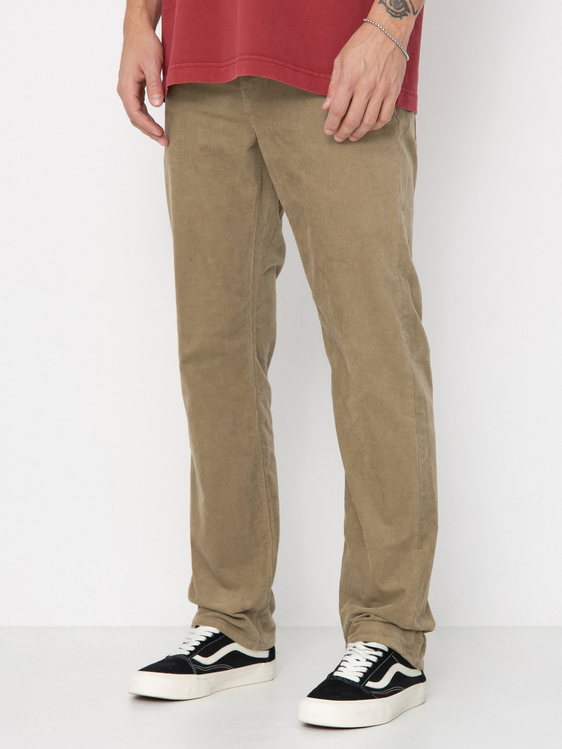 Pantaloni Volcom Solver 5 Pocket Cord (khaki)