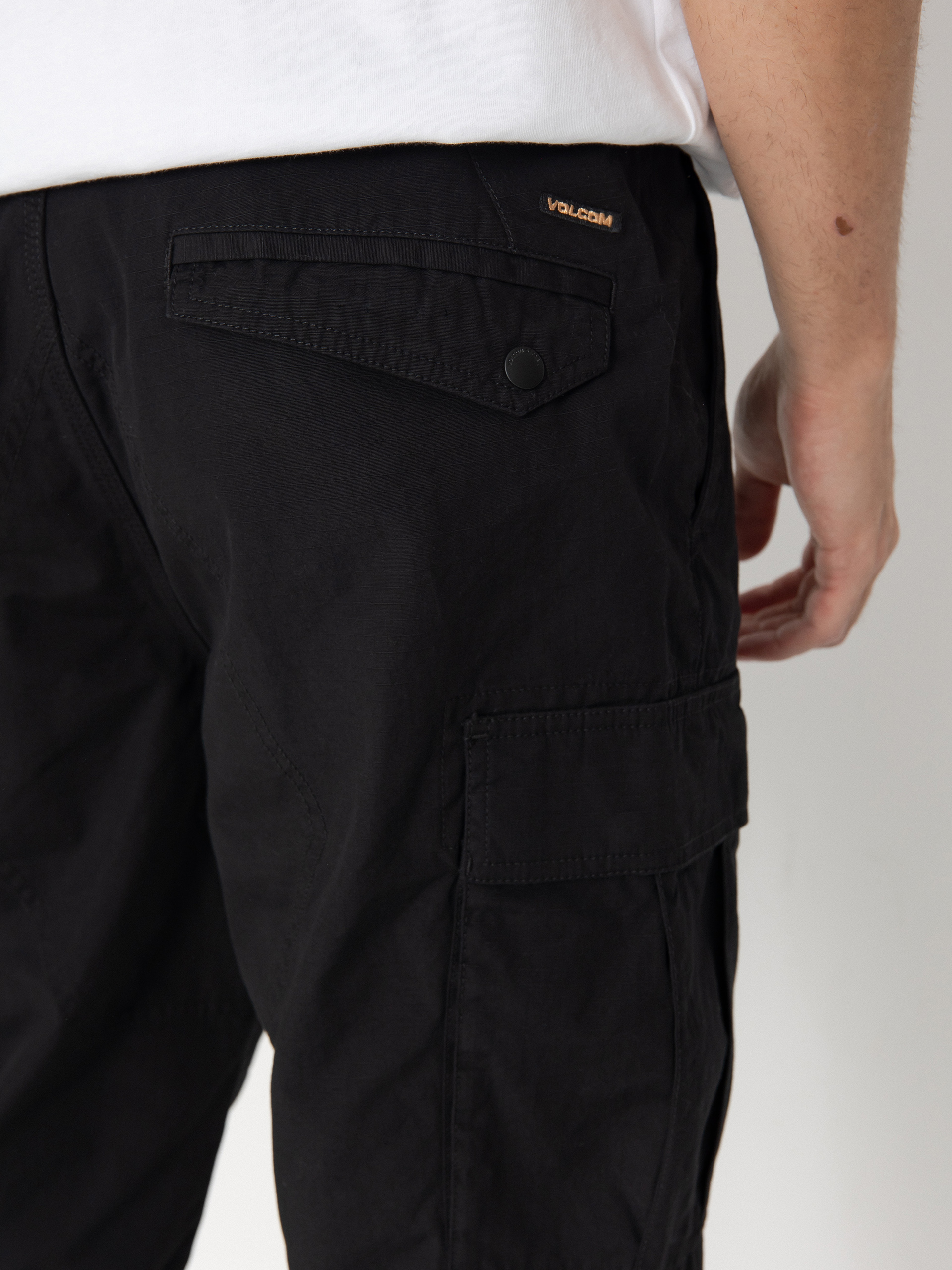 Pantaloni Volcom Strange Tripper Tapered Cargo (black)