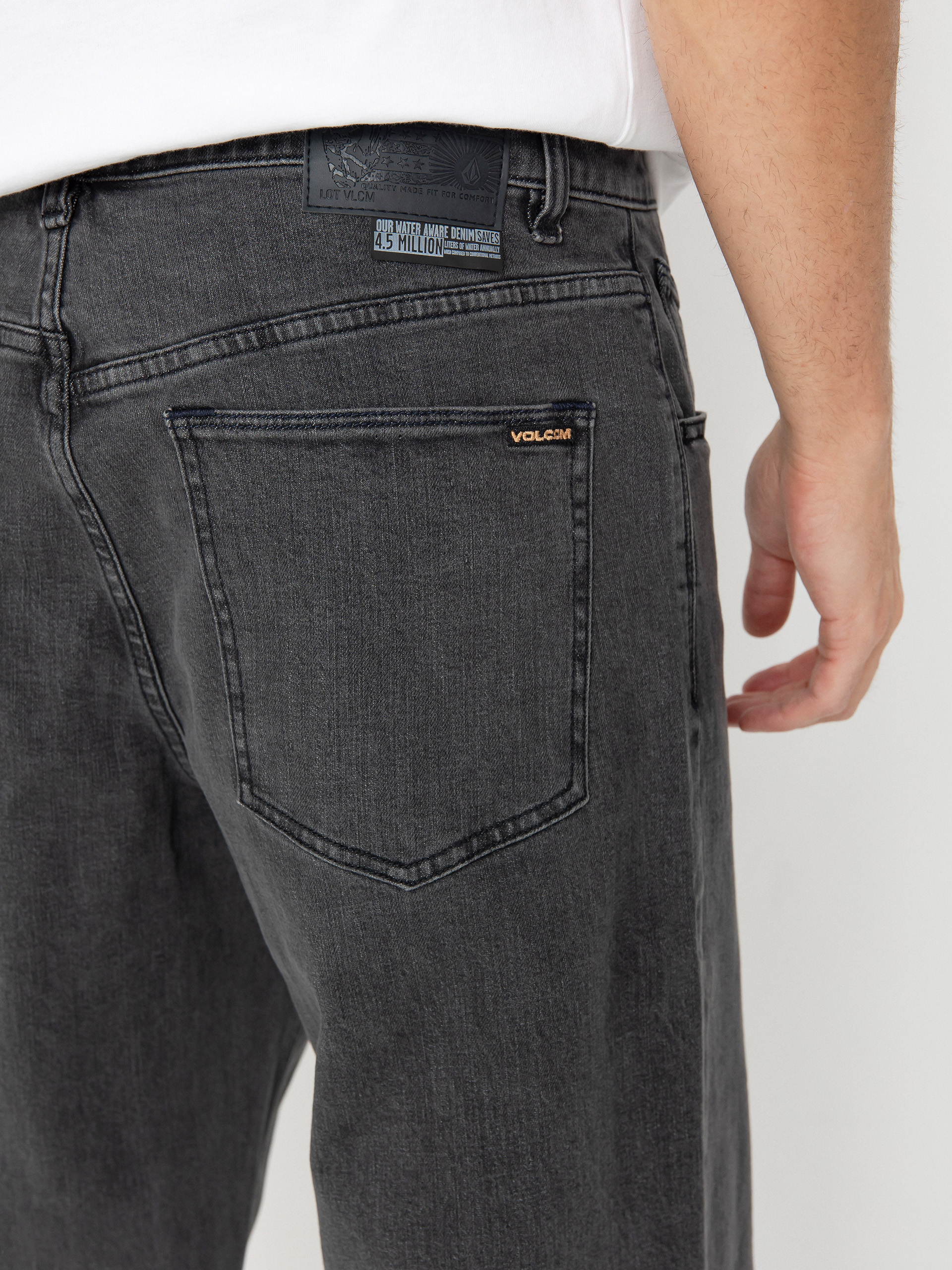 Pantaloni Volcom Billow Denim (neutral grey)