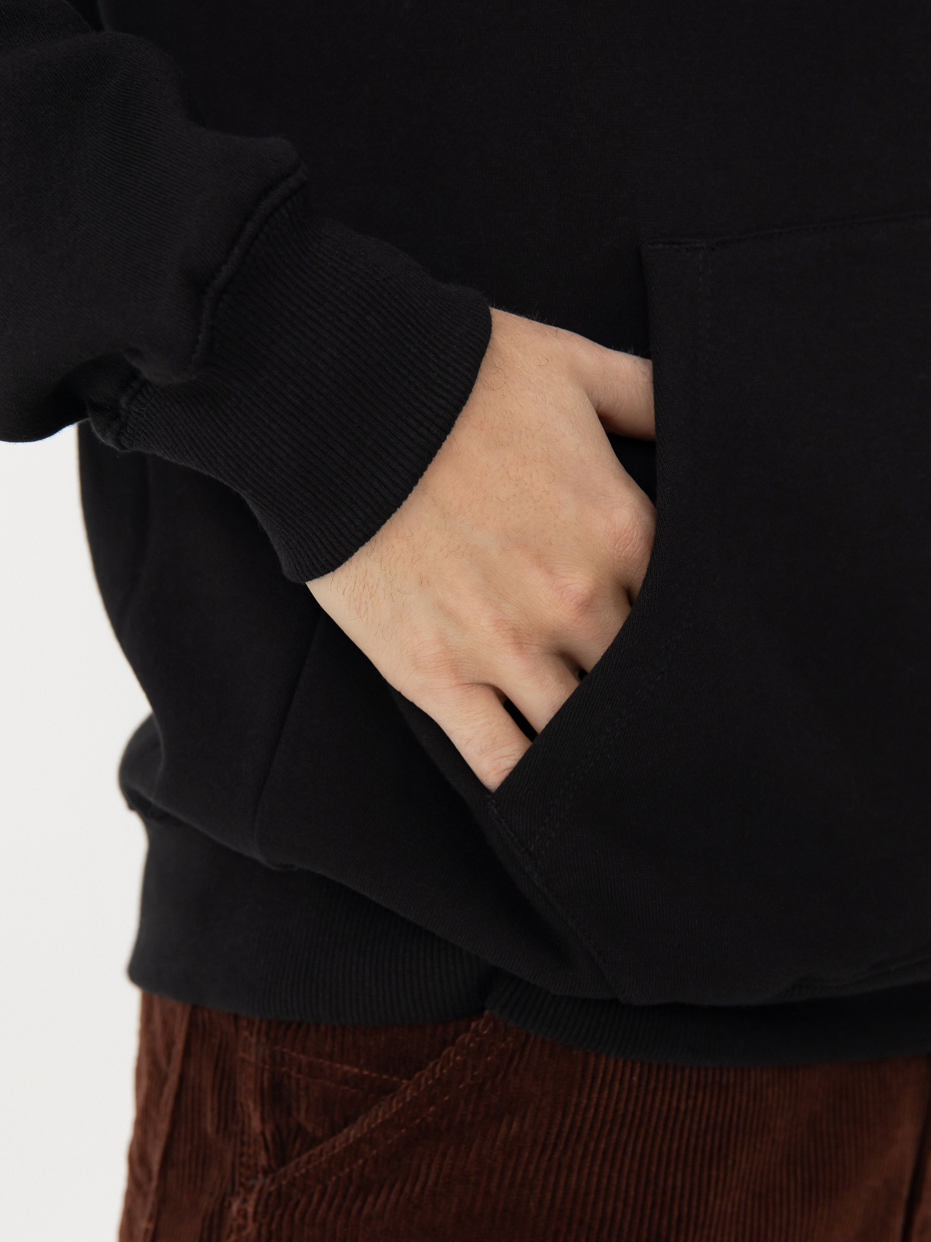 Hanorac cu glugă Volcom Single Stone HD (black)