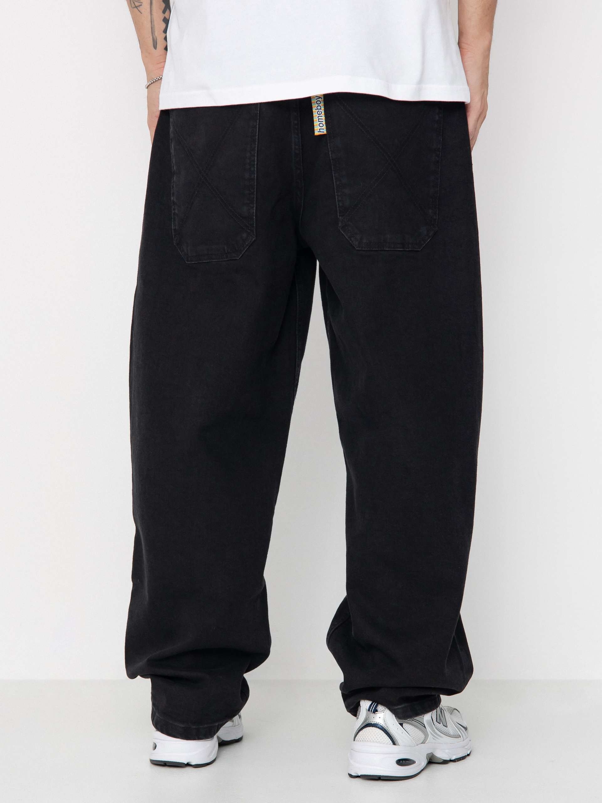 Pantaloni Homeboy X Tra Monster Denim (washed black)