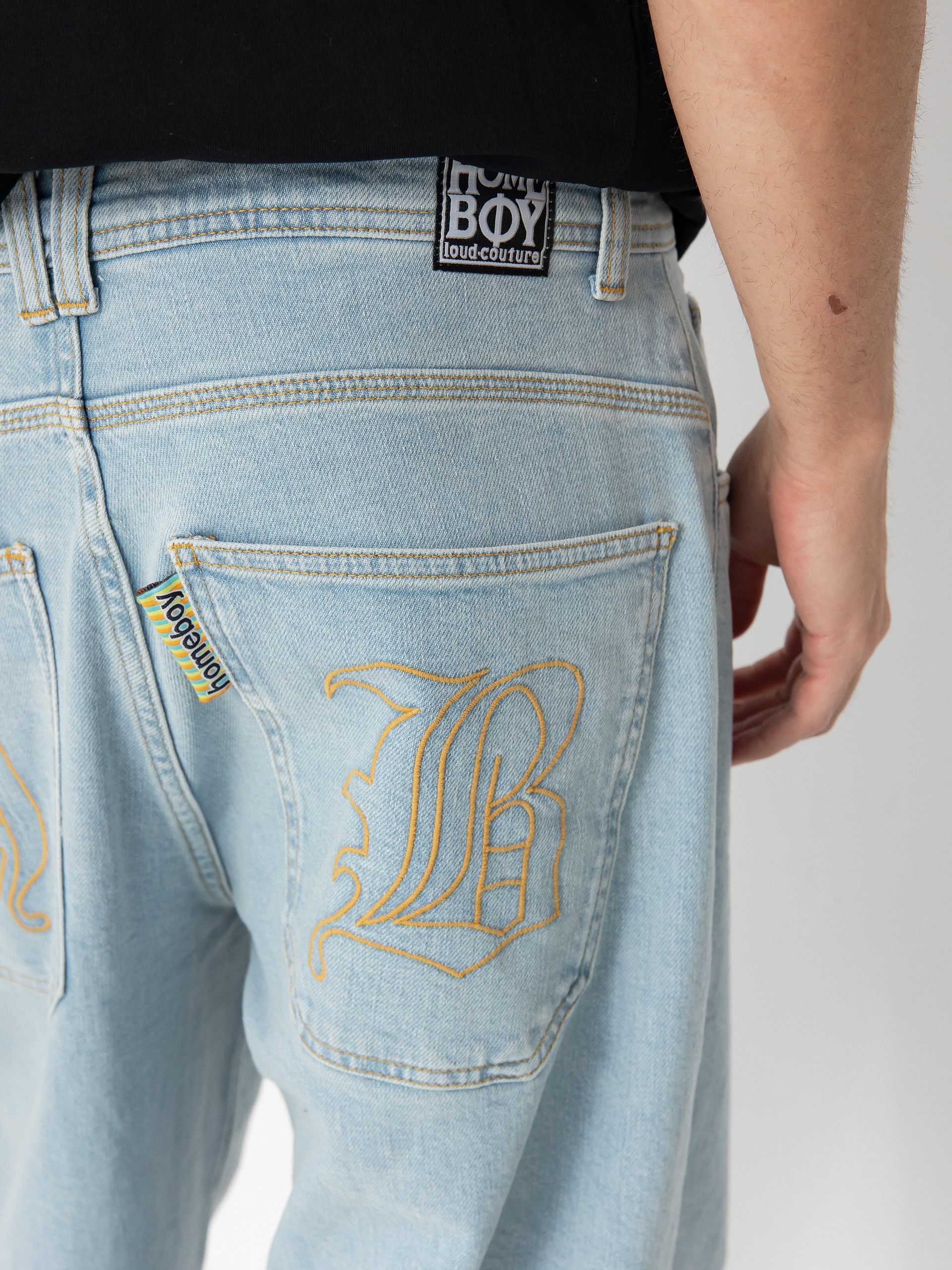 Pantaloni Homeboy X Tra Monster Gothic Denim (moon)