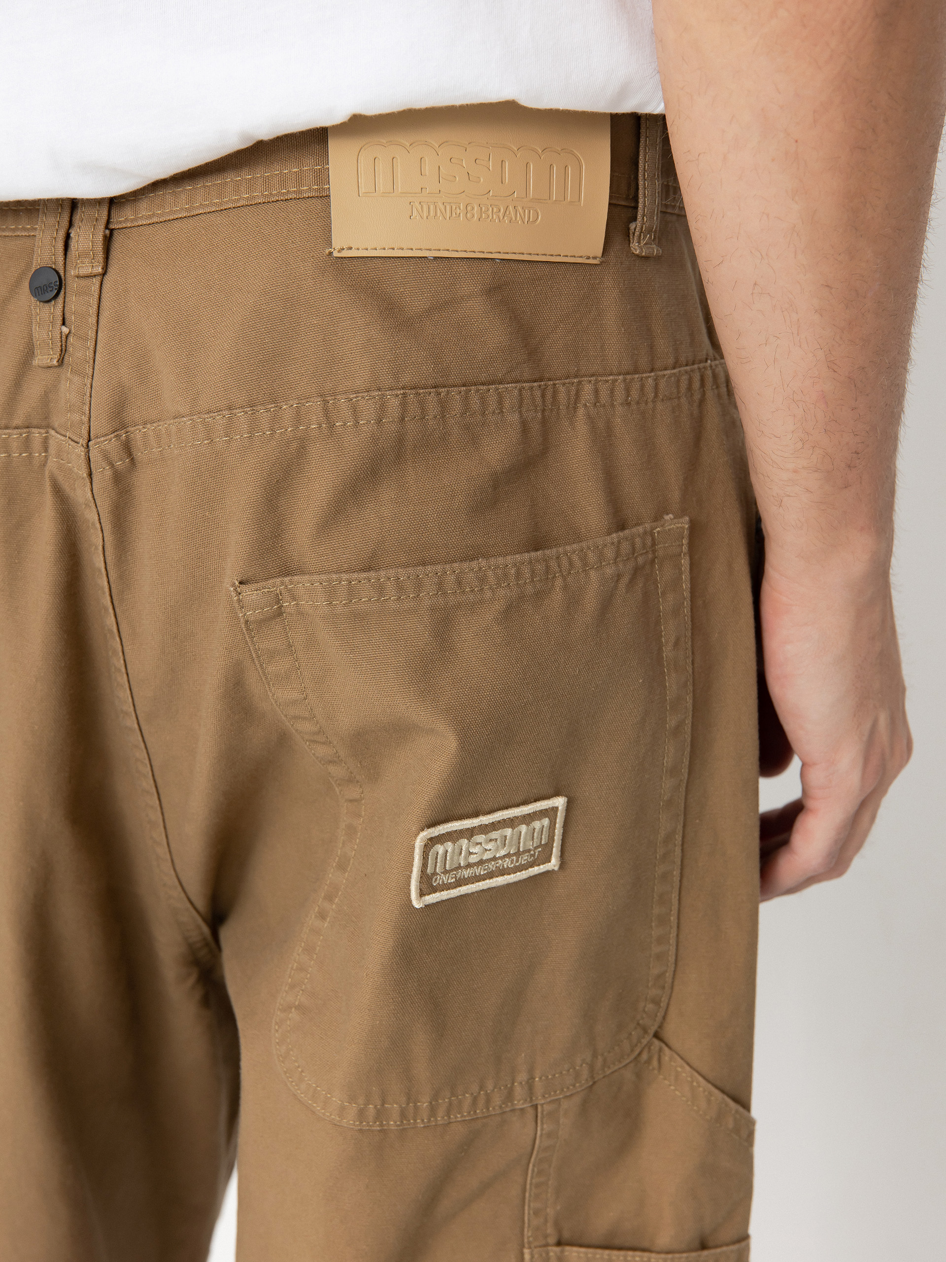 Pantaloni MassDnm Worker (beige)