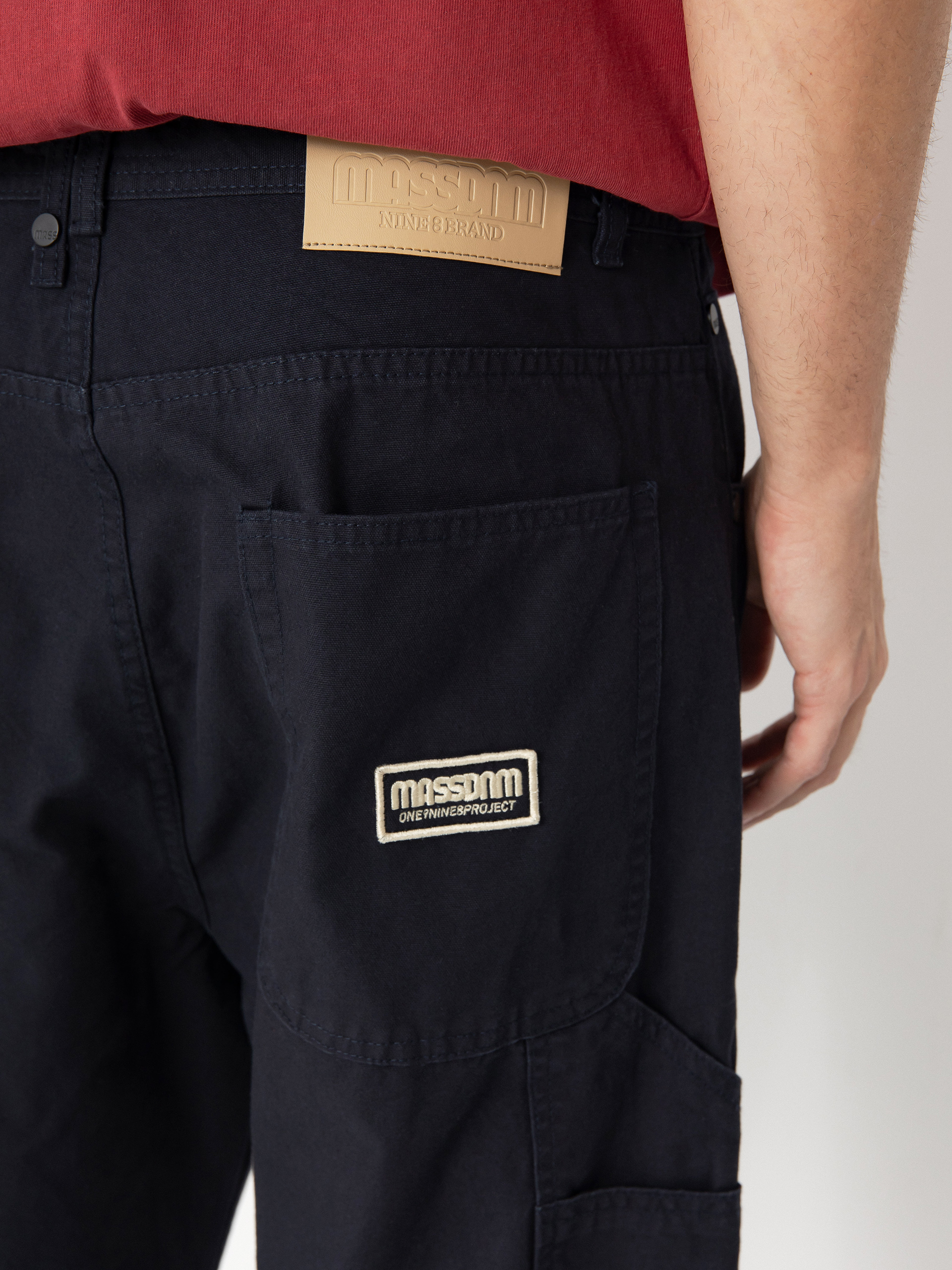 Pantaloni MassDnm Worker (navy)