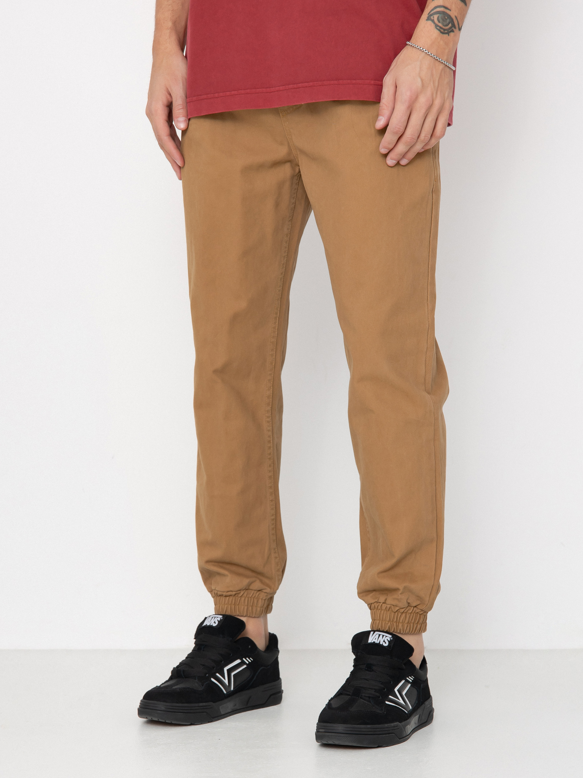 Pantaloni MassDnm Jogger Signature 2.0 (brown)