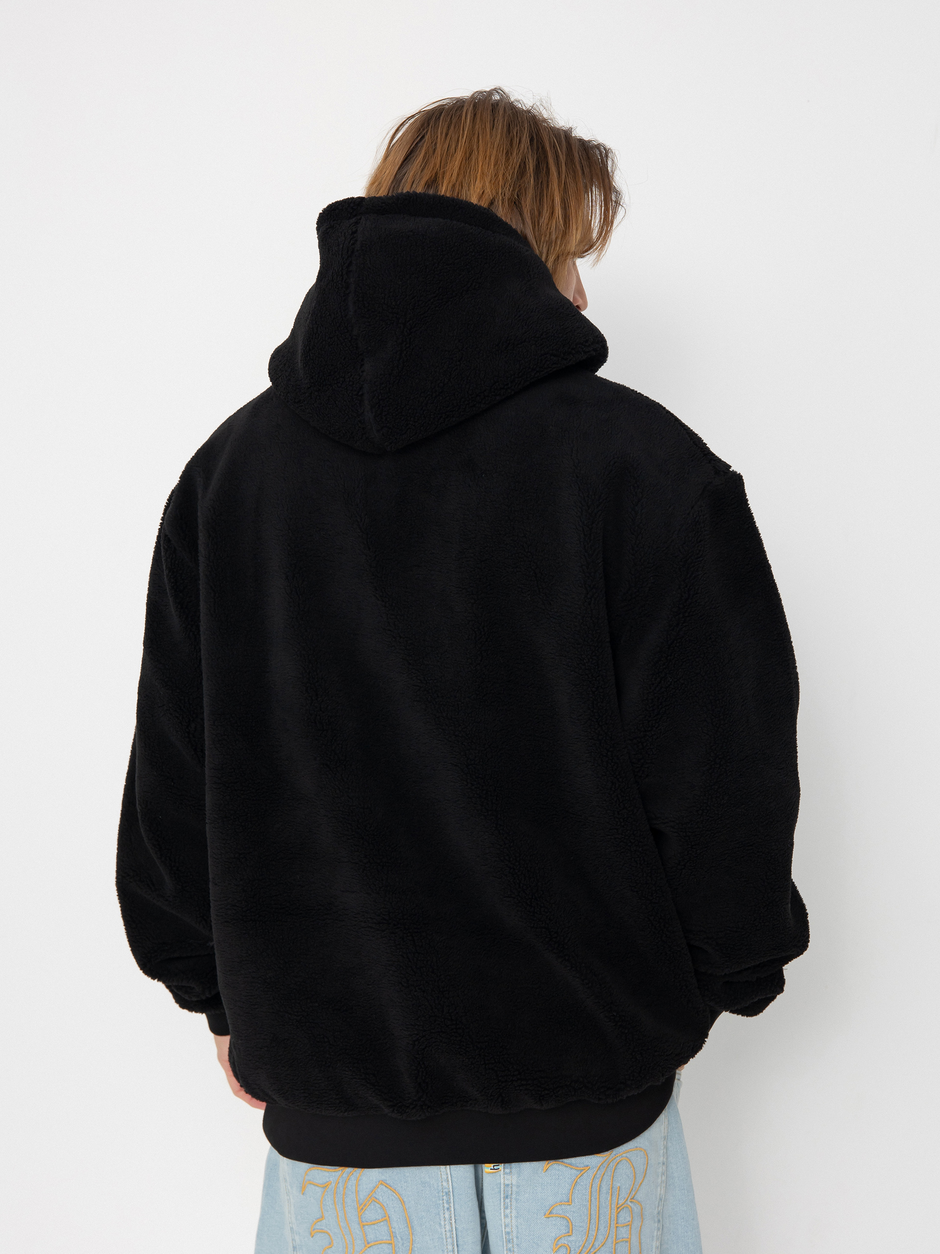 Geacă MassDnm Patch Teddy Hoody (black)