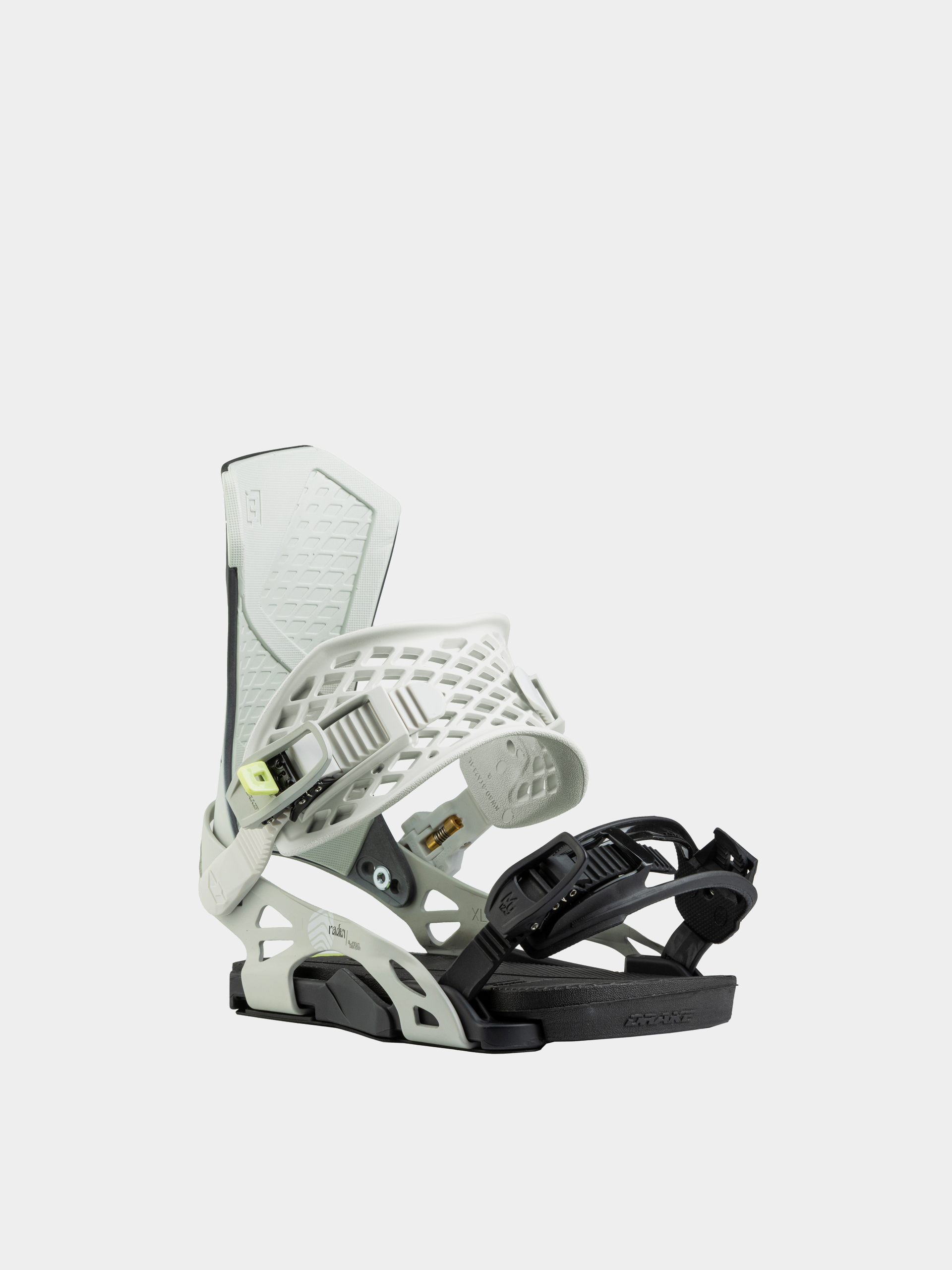 Legături pentru snowboard Drake Reload - galben, gri (grey/lime)