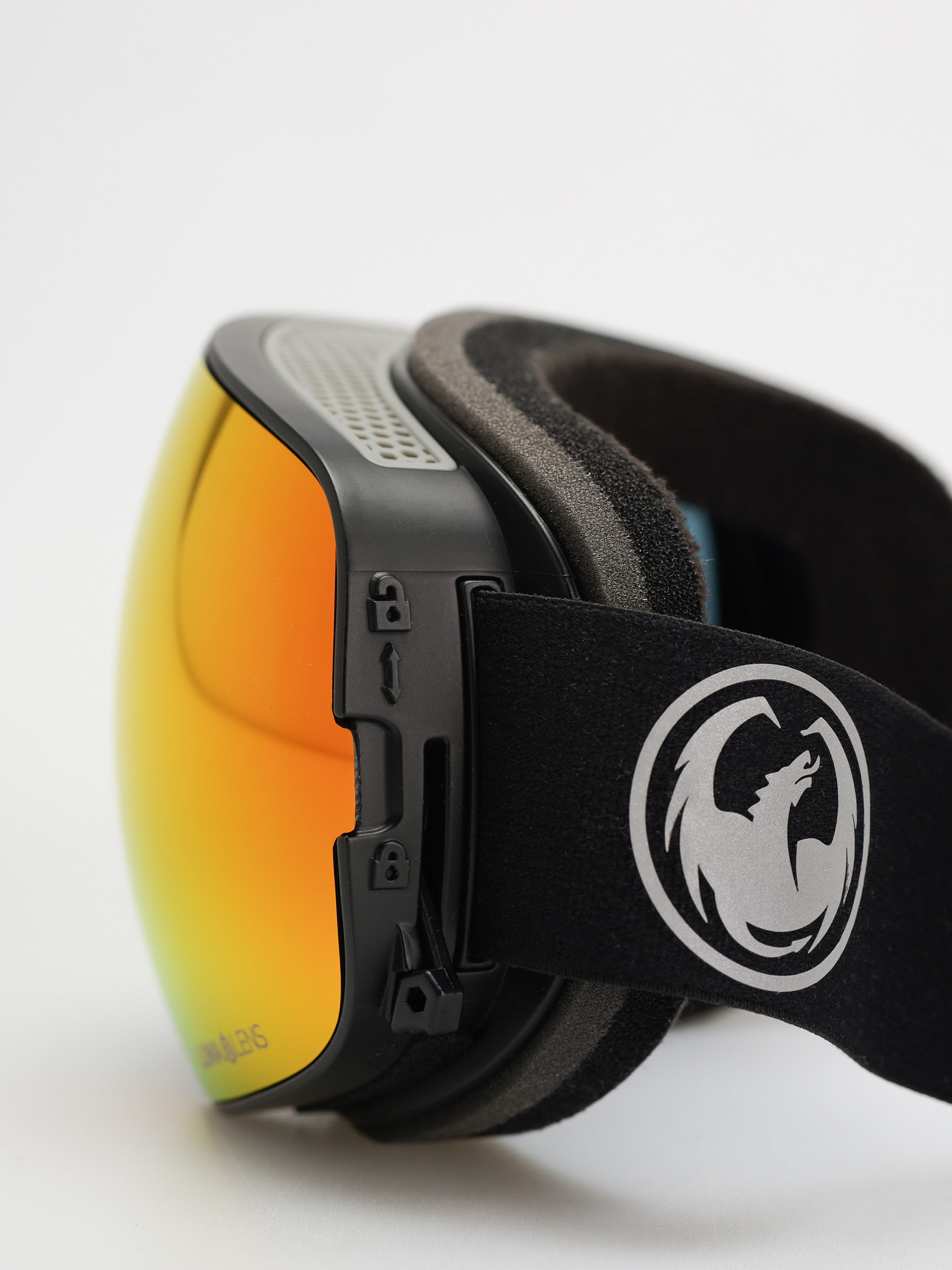 Ochelari pentru snowboard Dragon X2S (nouveaublack/lumalens red ion+lumalens light rose)
