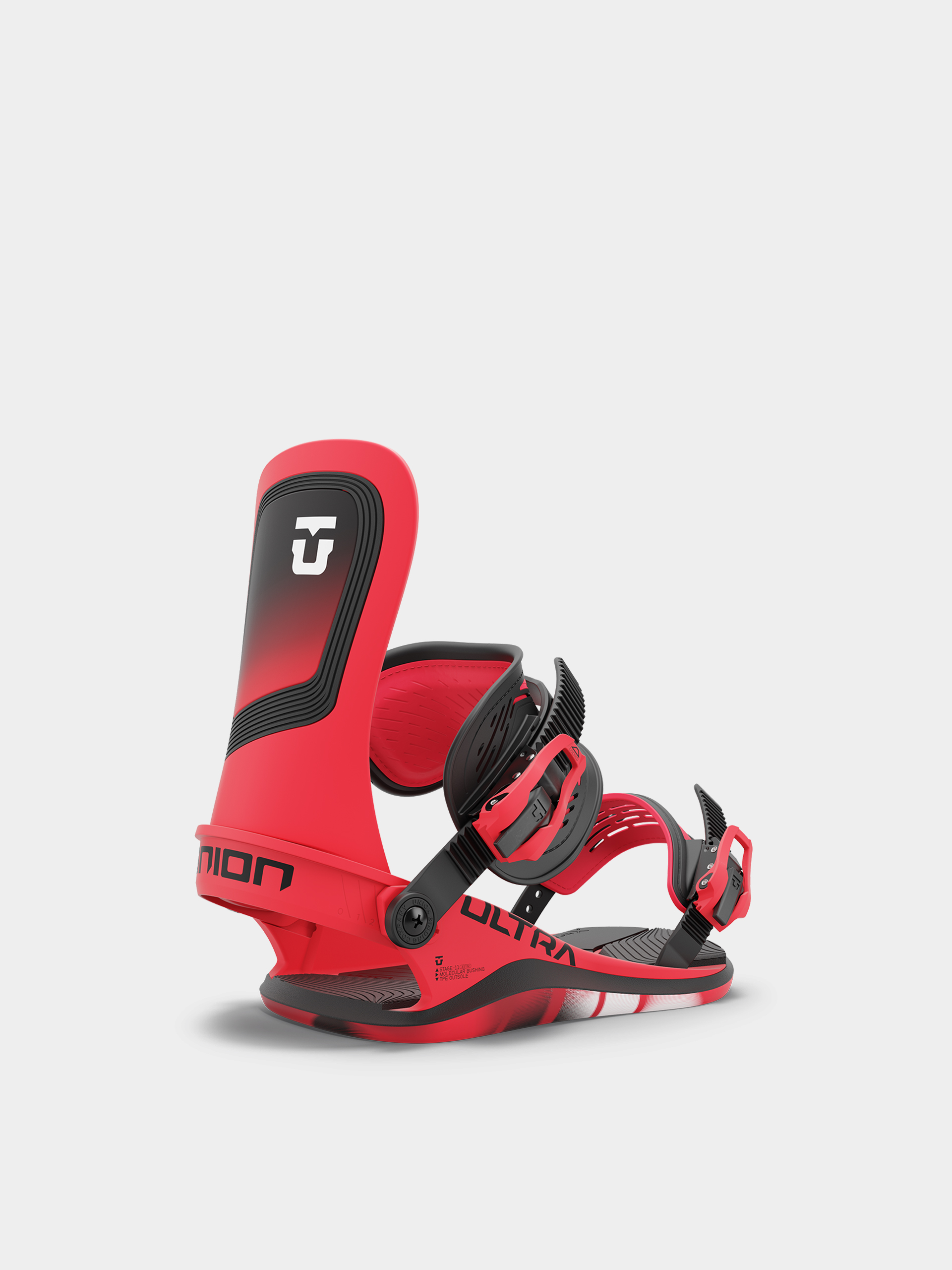 Pentru bărbați Legături pentru snowboard Union Ultra (hot red)