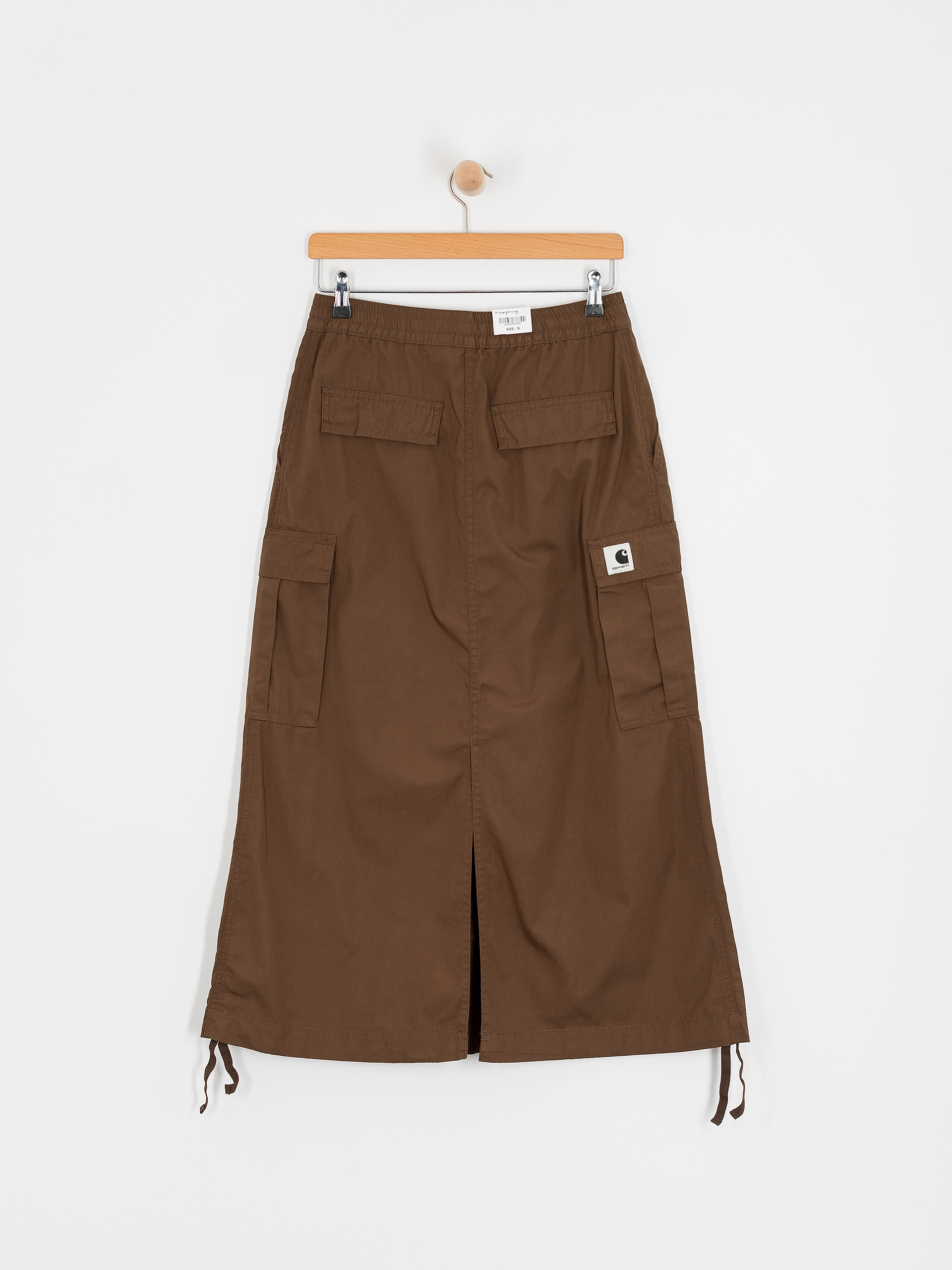 Fustă Carhartt WIP Cargo Long Wmn (chocolate)