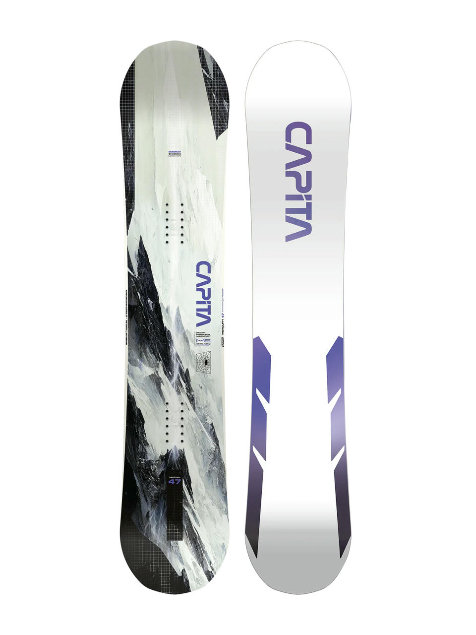 Pentru bărbați Snowboard Capita Mercury (white/violet)