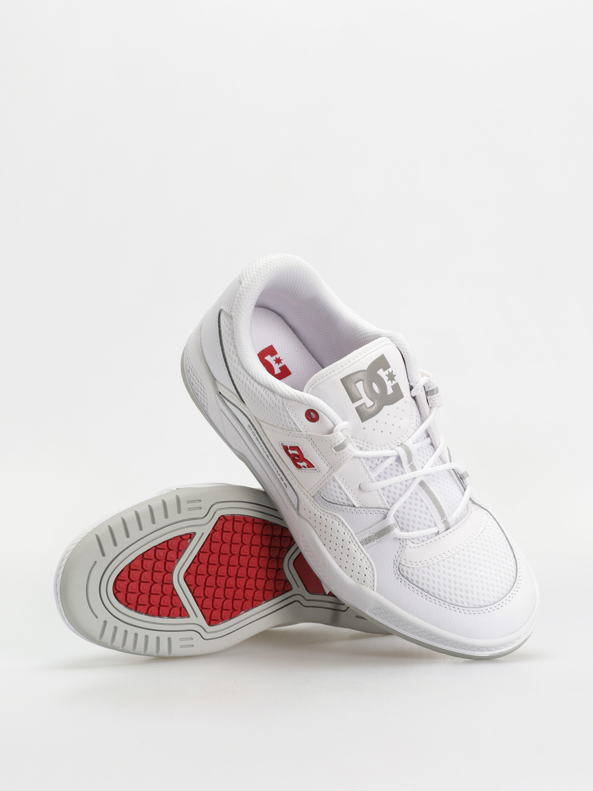 Pantofi DC Construct (white/red/grey)