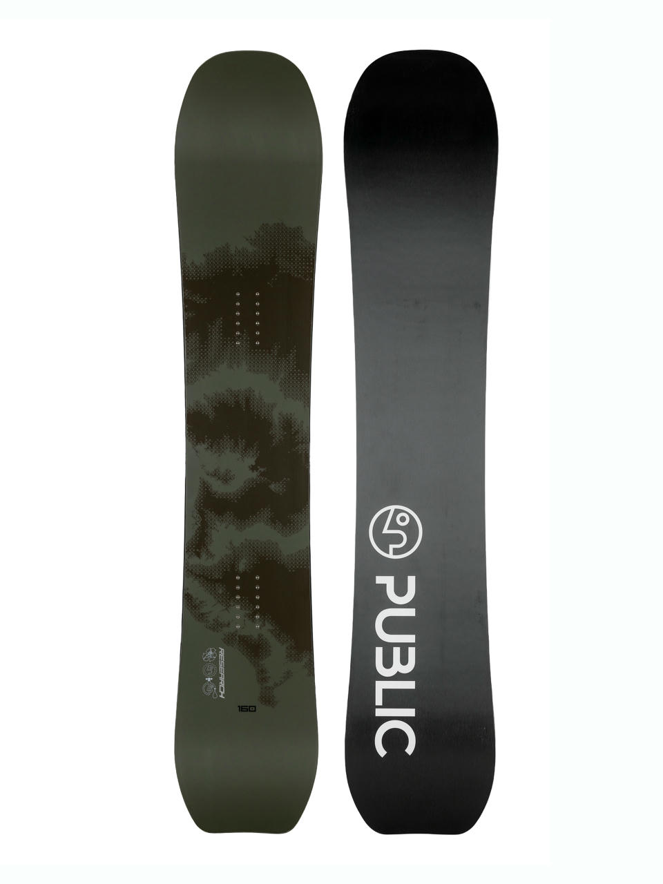 Snowboard Public Research (dark olive)