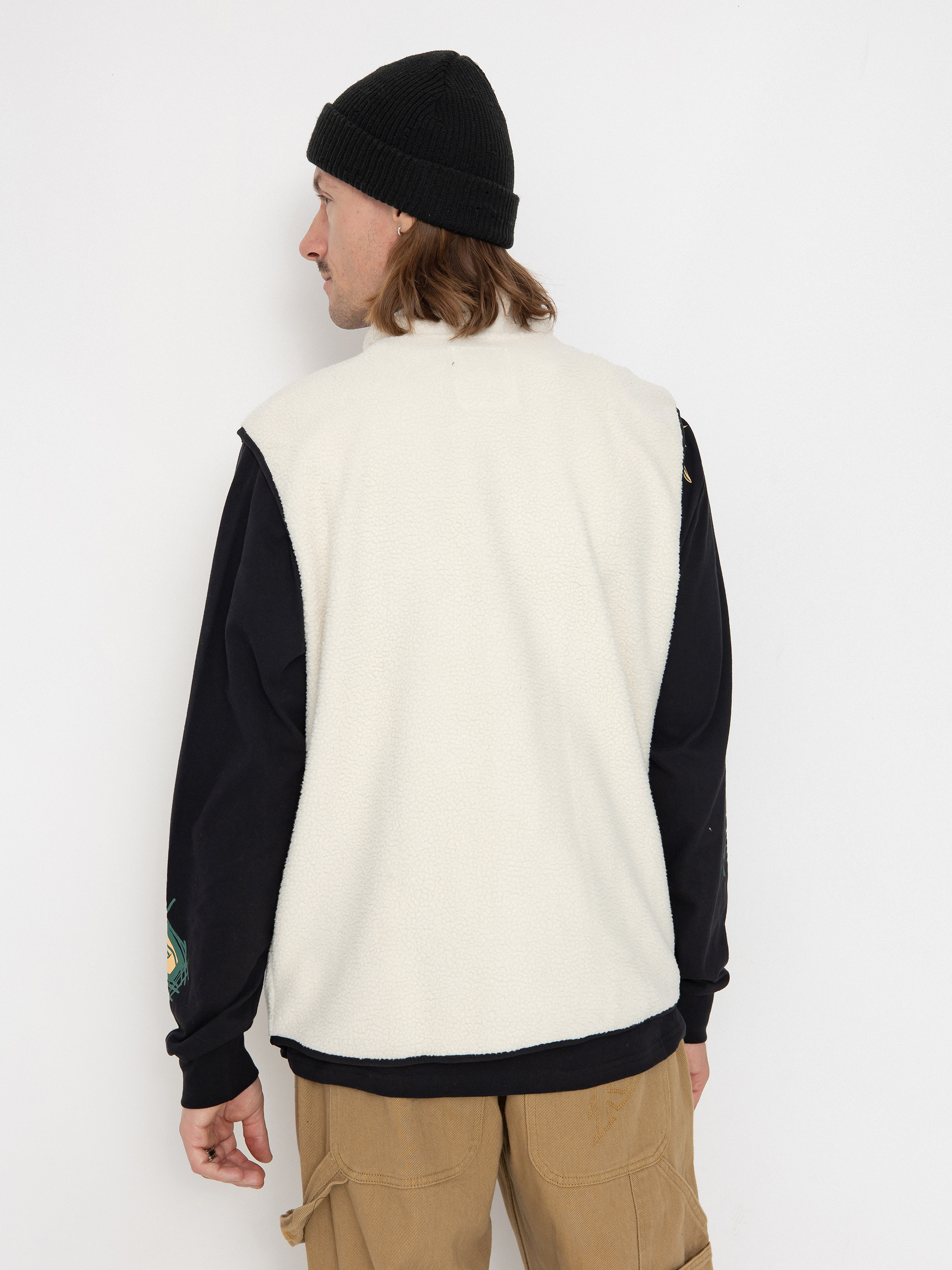 Pentru bărbați Hanorac din fleece Columbia Helvetia II Vest (chalk)