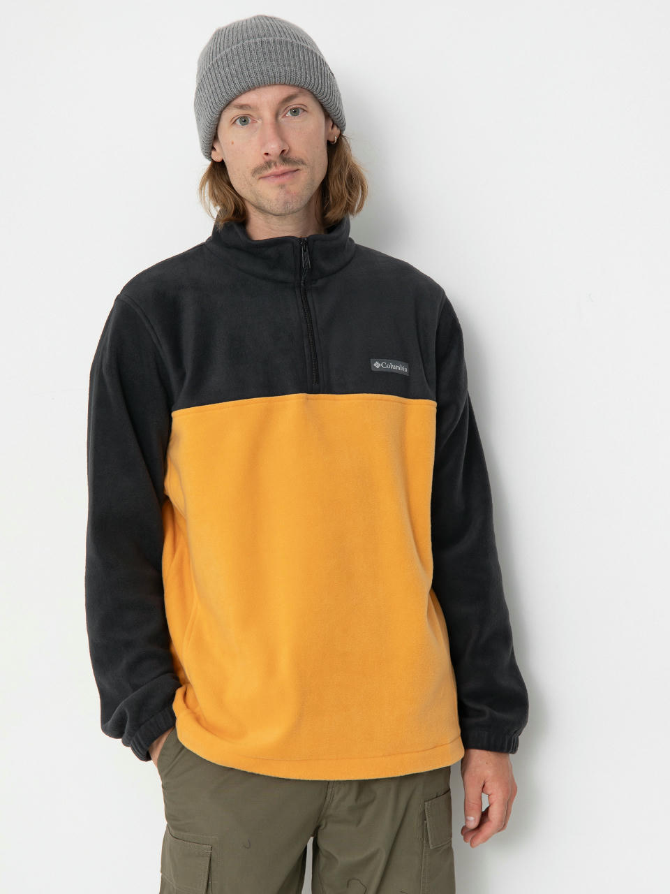 Pentru bărbați Hanorac din fleece Columbia Steens Mountain Half Zip (sunstone black)