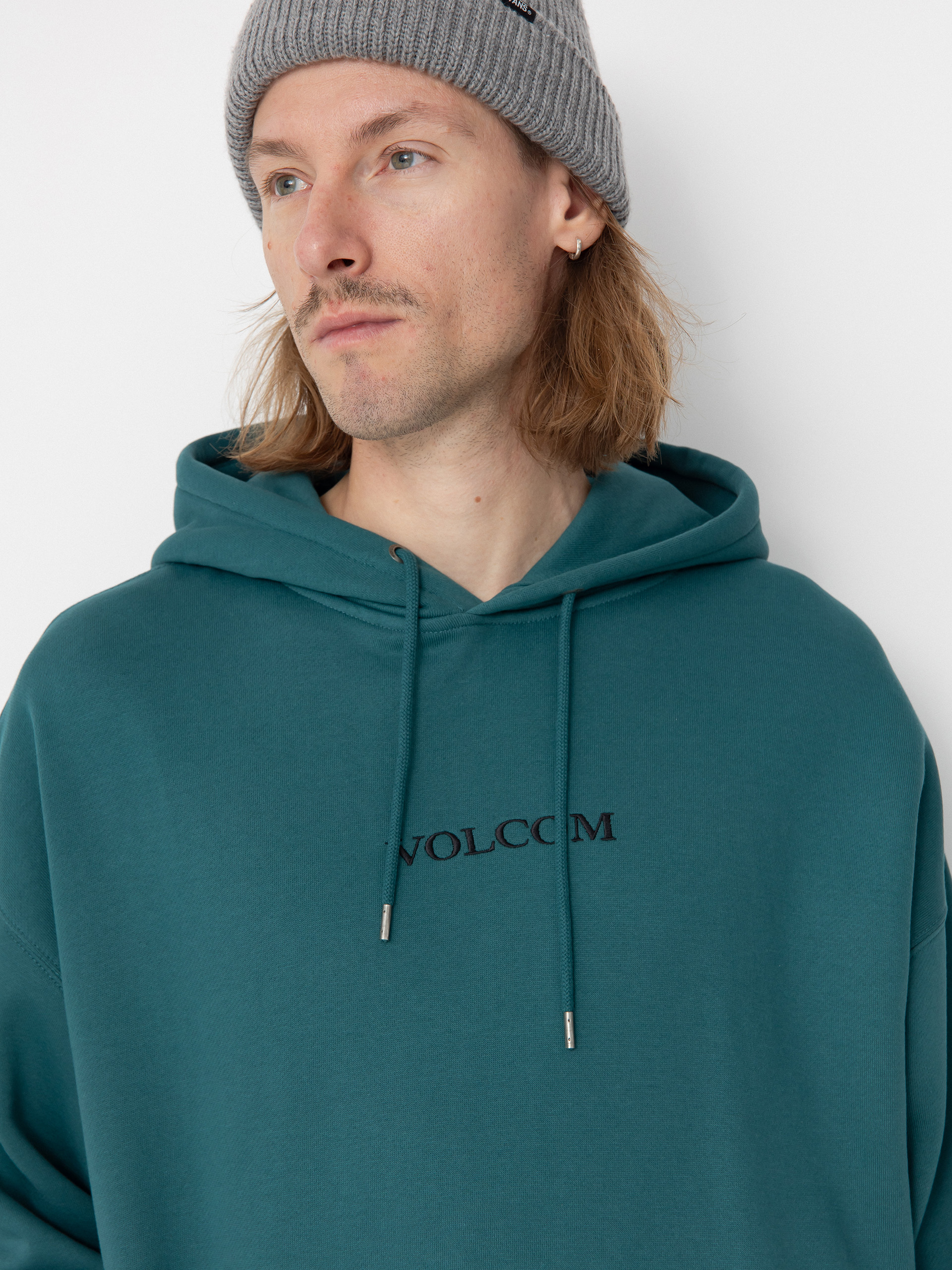 Hanorac cu glugă Volcom Volcom Stone HD (evergreen)