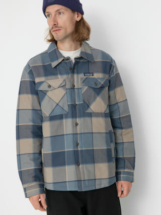 Cămașă Patagonia LW Insulated Fjord Flannel (william smolder blue)