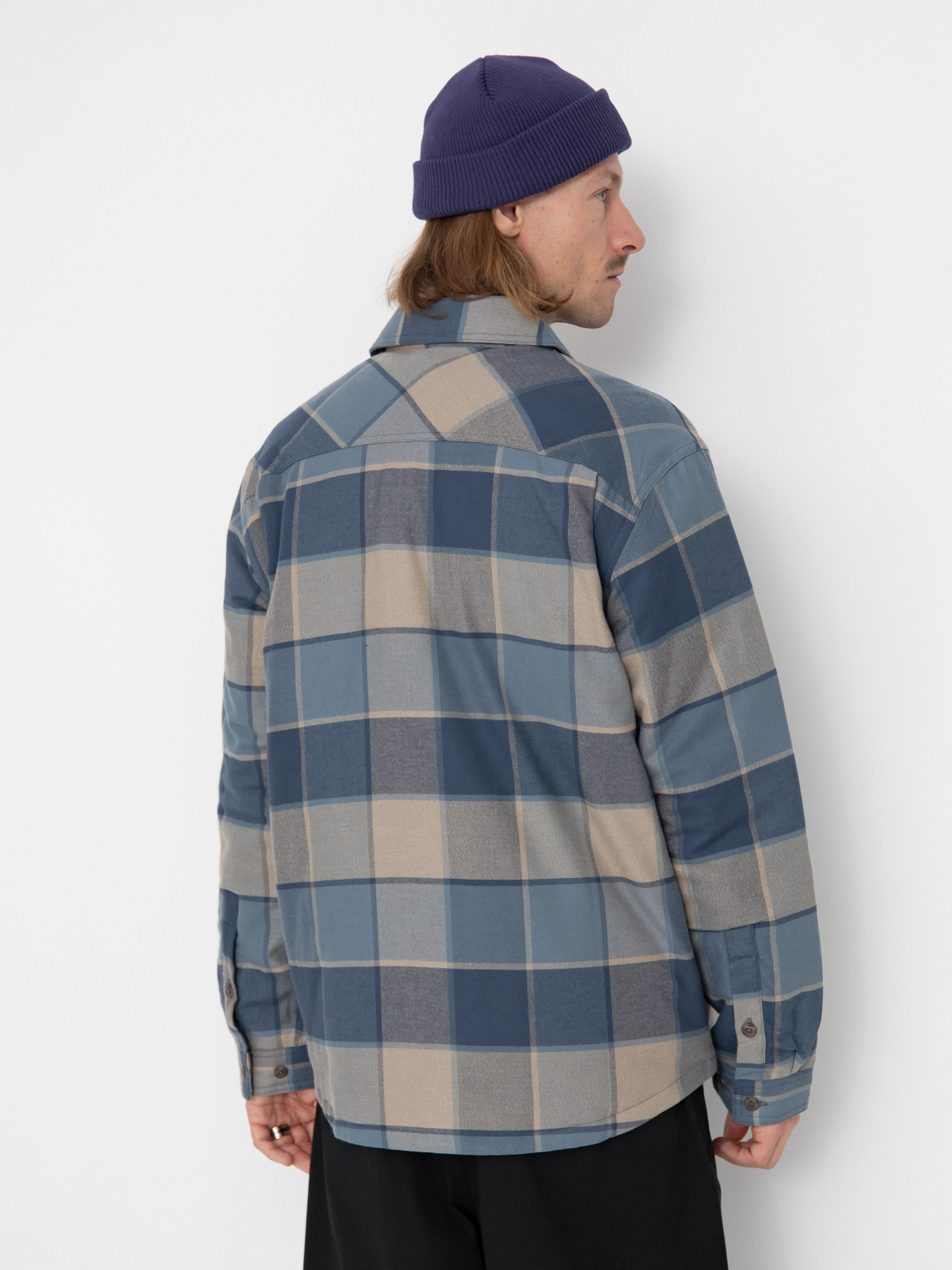 Cămașă Patagonia LW Insulated Fjord Flannel (william smolder blue)