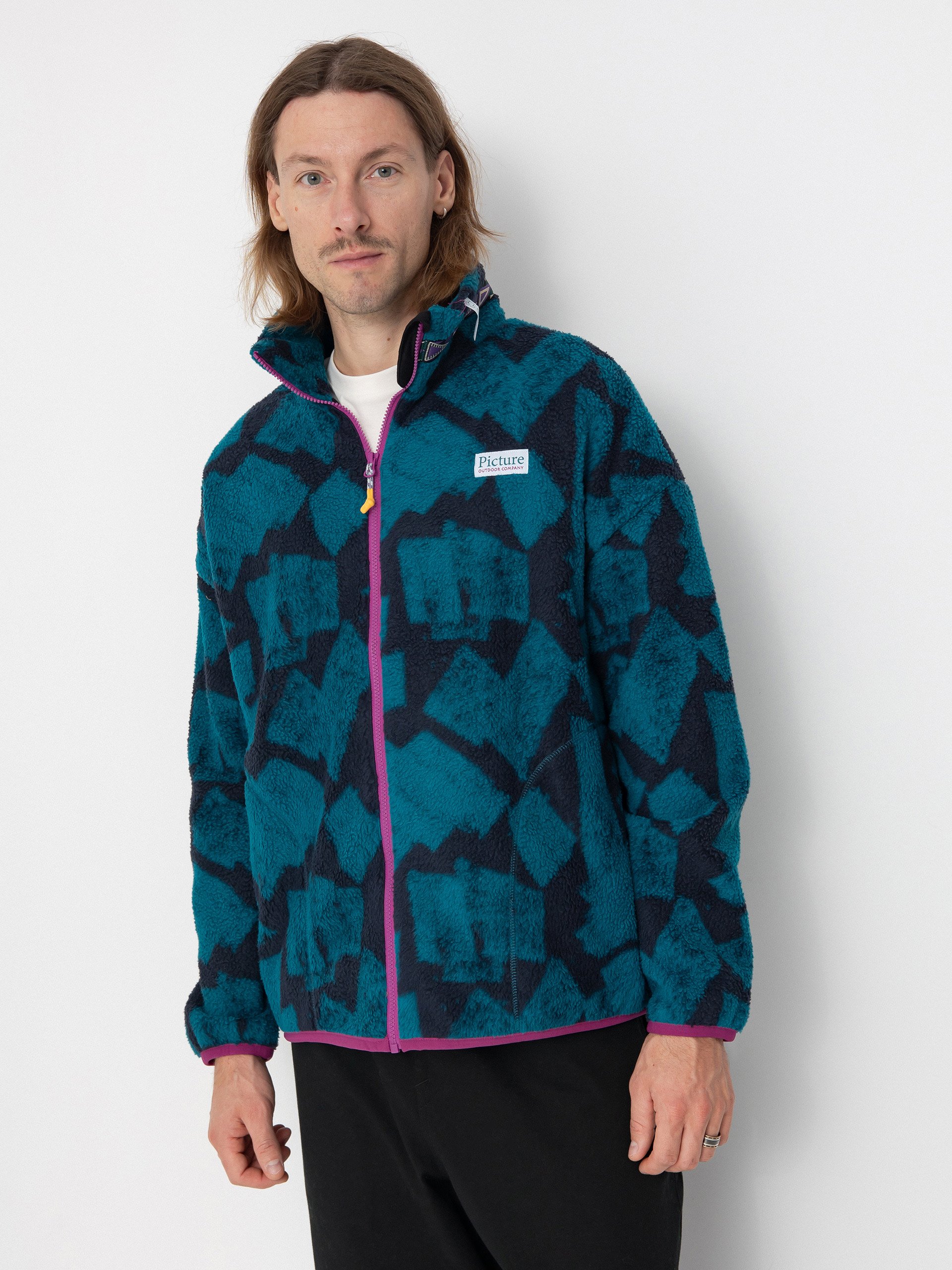 Hanorac din fleece Picture Bremick (brush print)