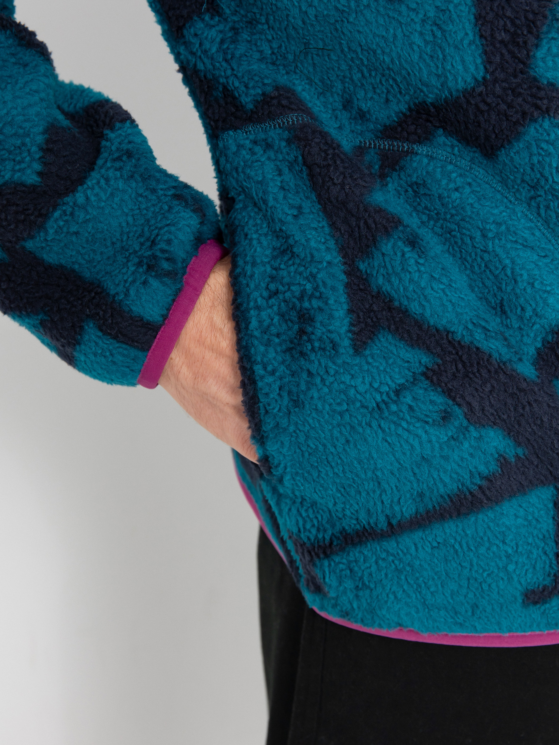 Pentru bărbați Hanorac din fleece Picture Bremick (brush print)