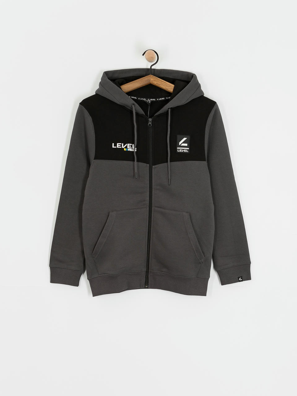 Hanorac Level Hoodie Level Logo (anthracite)