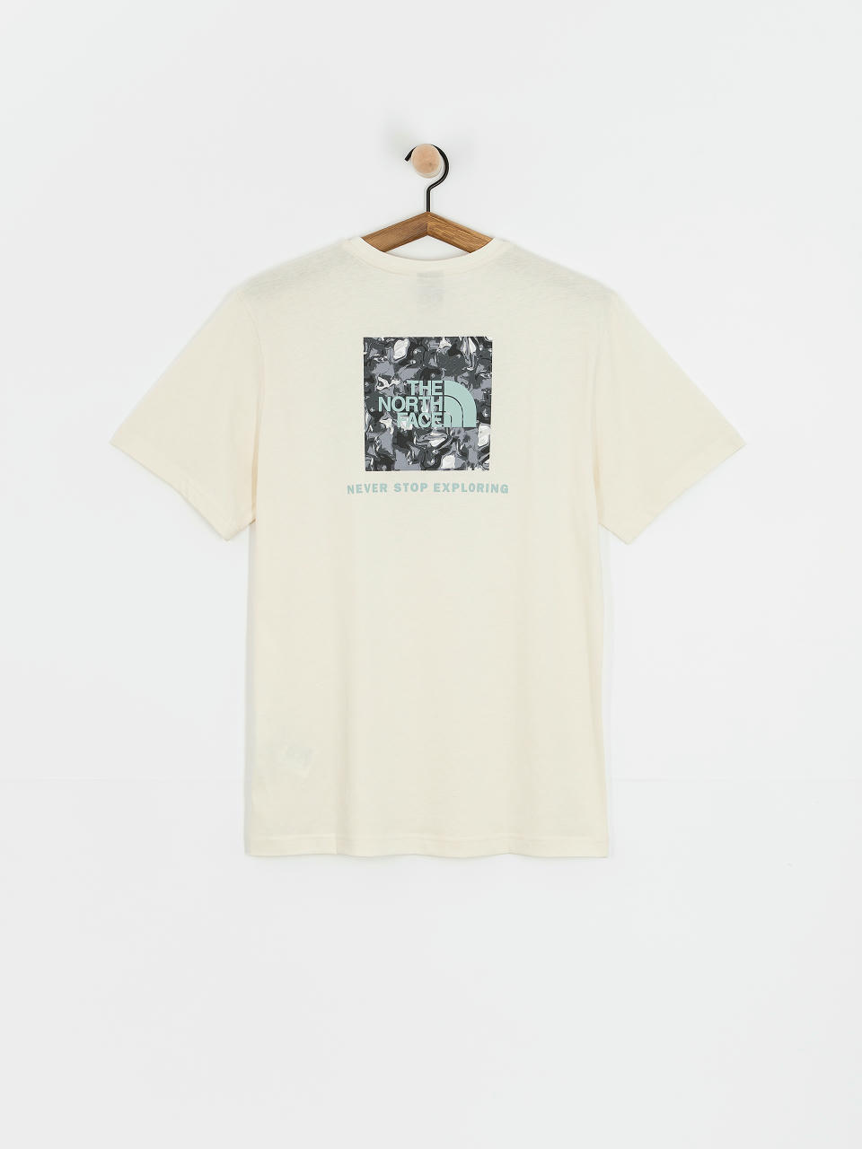 Tricou The North Face Redbox Graphic Infill (white dune/tnf black li)