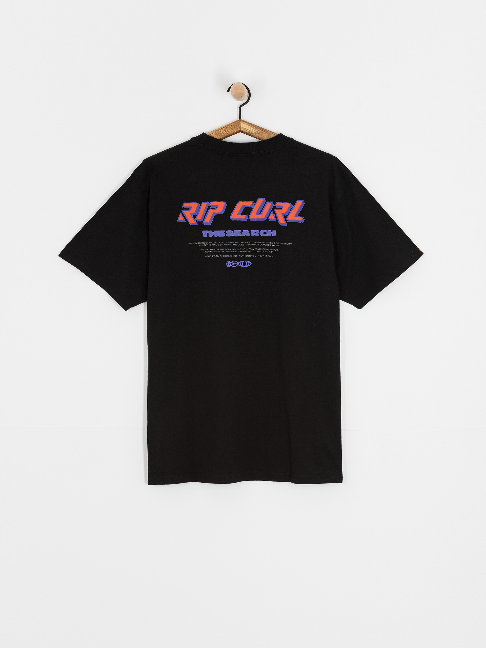 Tricou Rip Curl Quest Lockup (black)