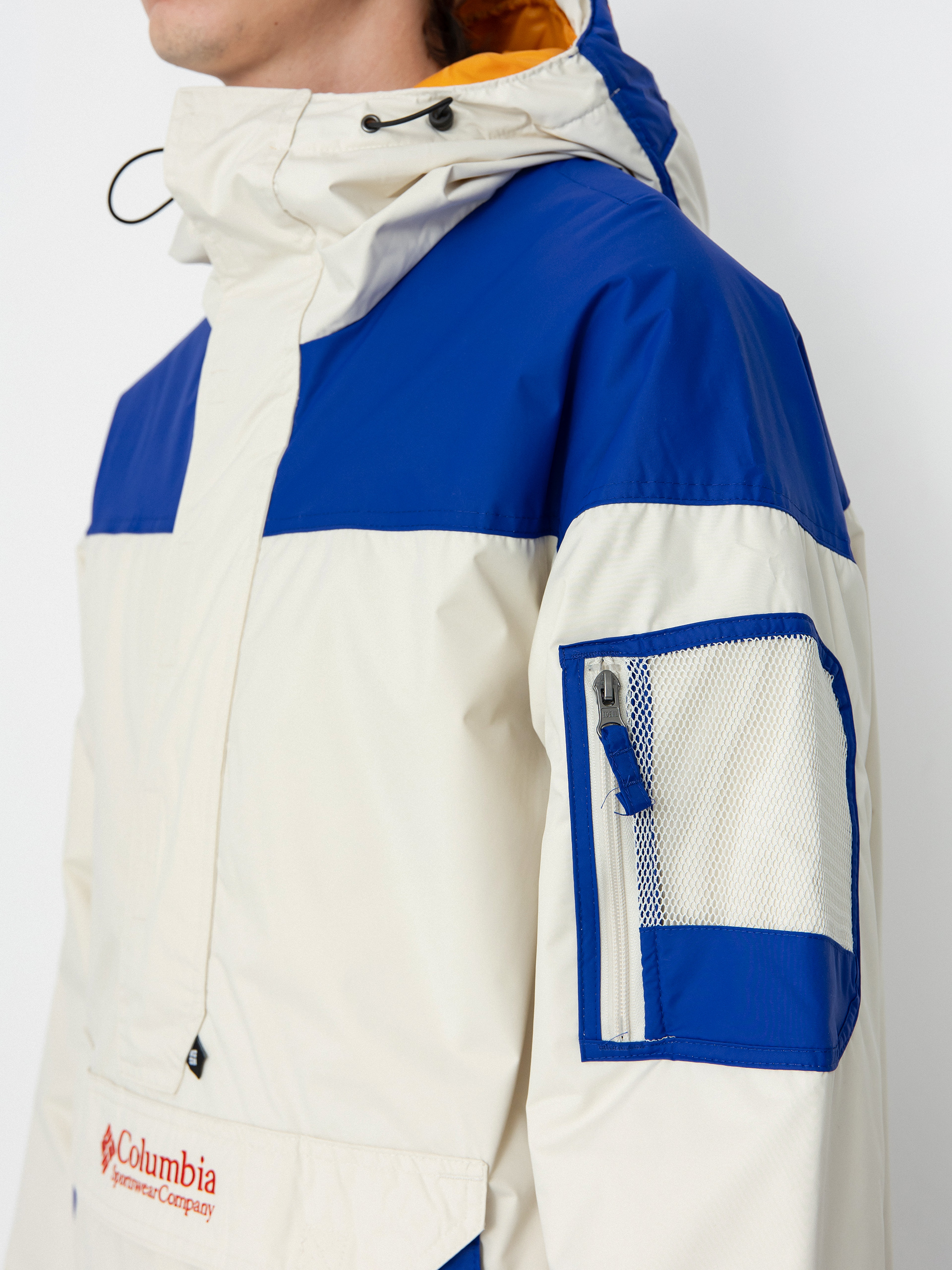 Geacă Columbia Challenger II Insulated Pullover (chalk clematis)