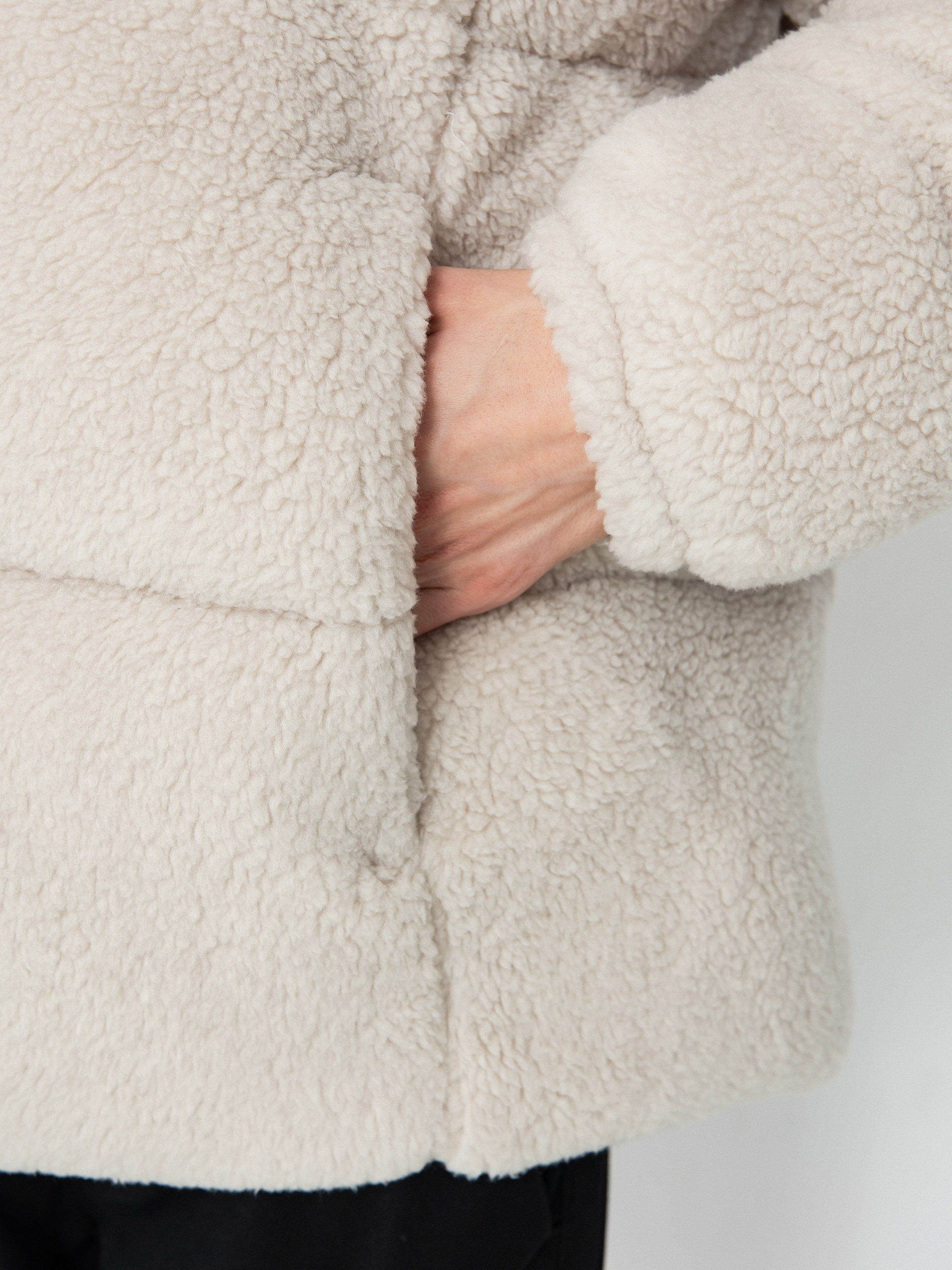 Geacă Columbia Puffect II Sherpa (dark stone)