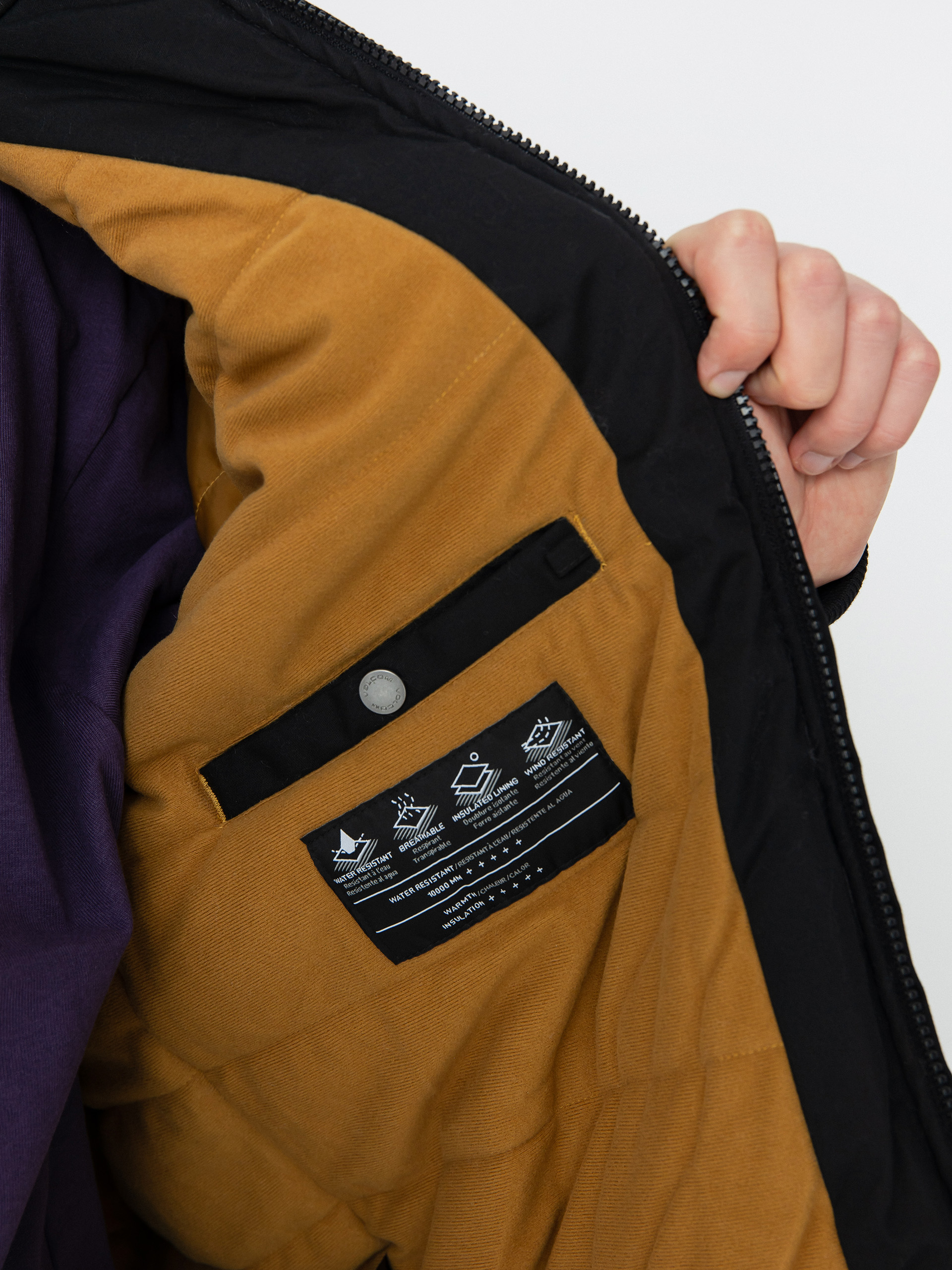 Geacă Volcom Hernan 10K (black)