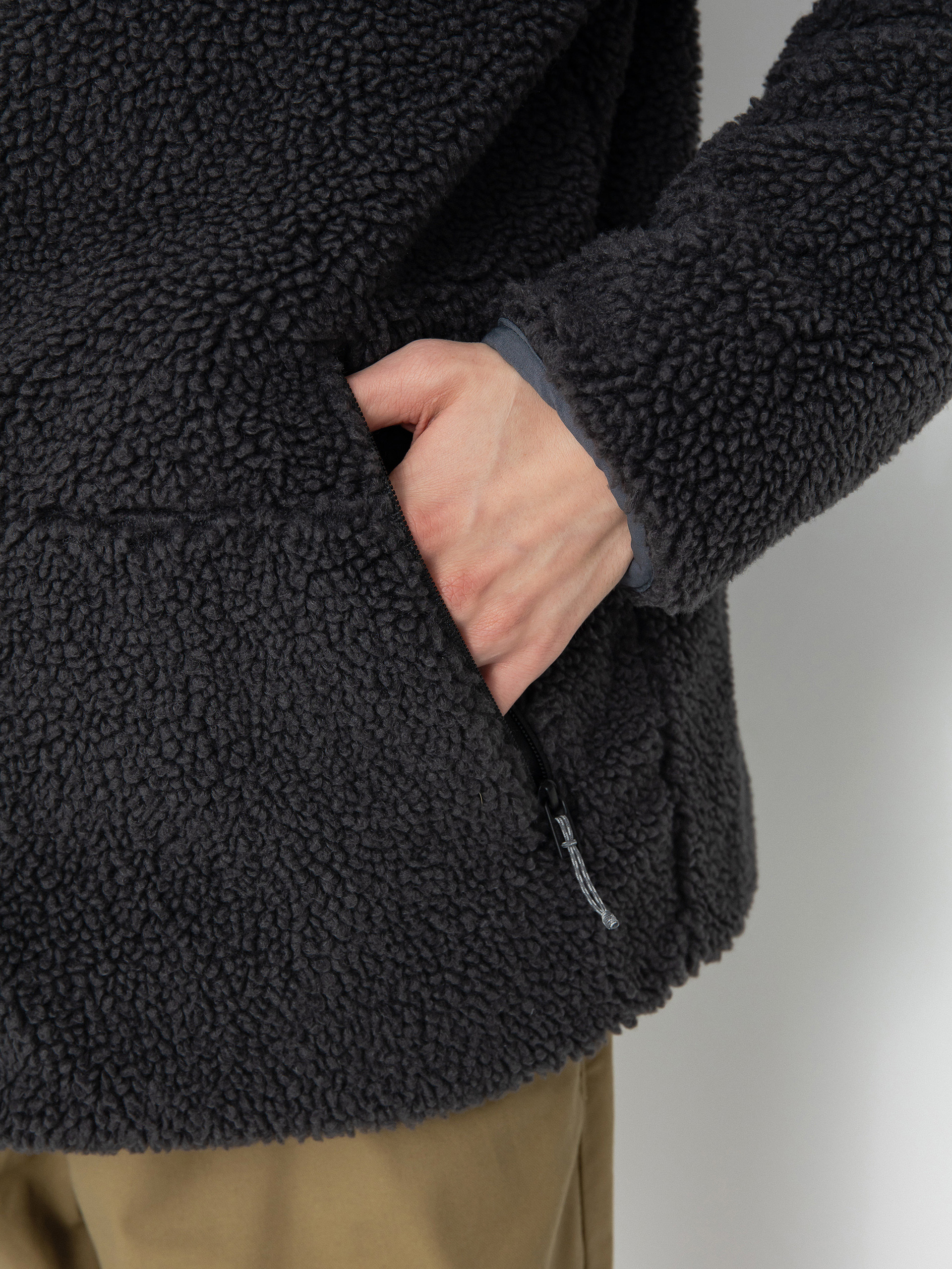 Geacă Patagonia Reversible Silent Down (forge grey)