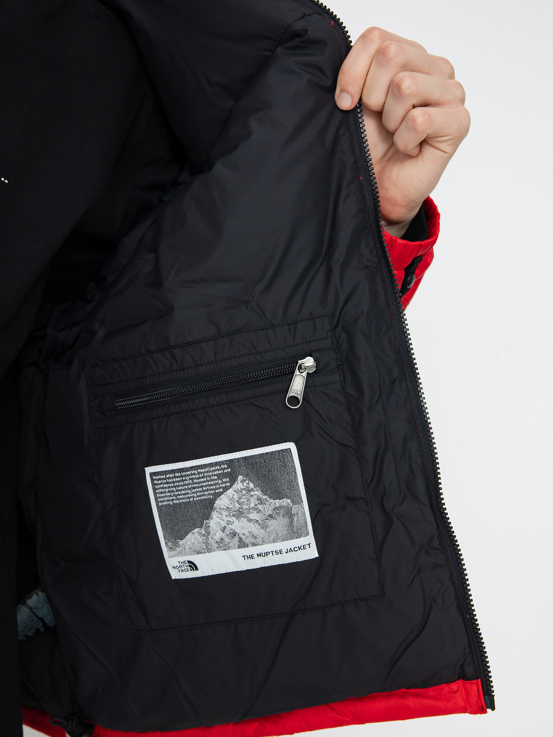 Geacă The North Face 1996 Retro Nuptse (tnf red/tnf black/tnf r)