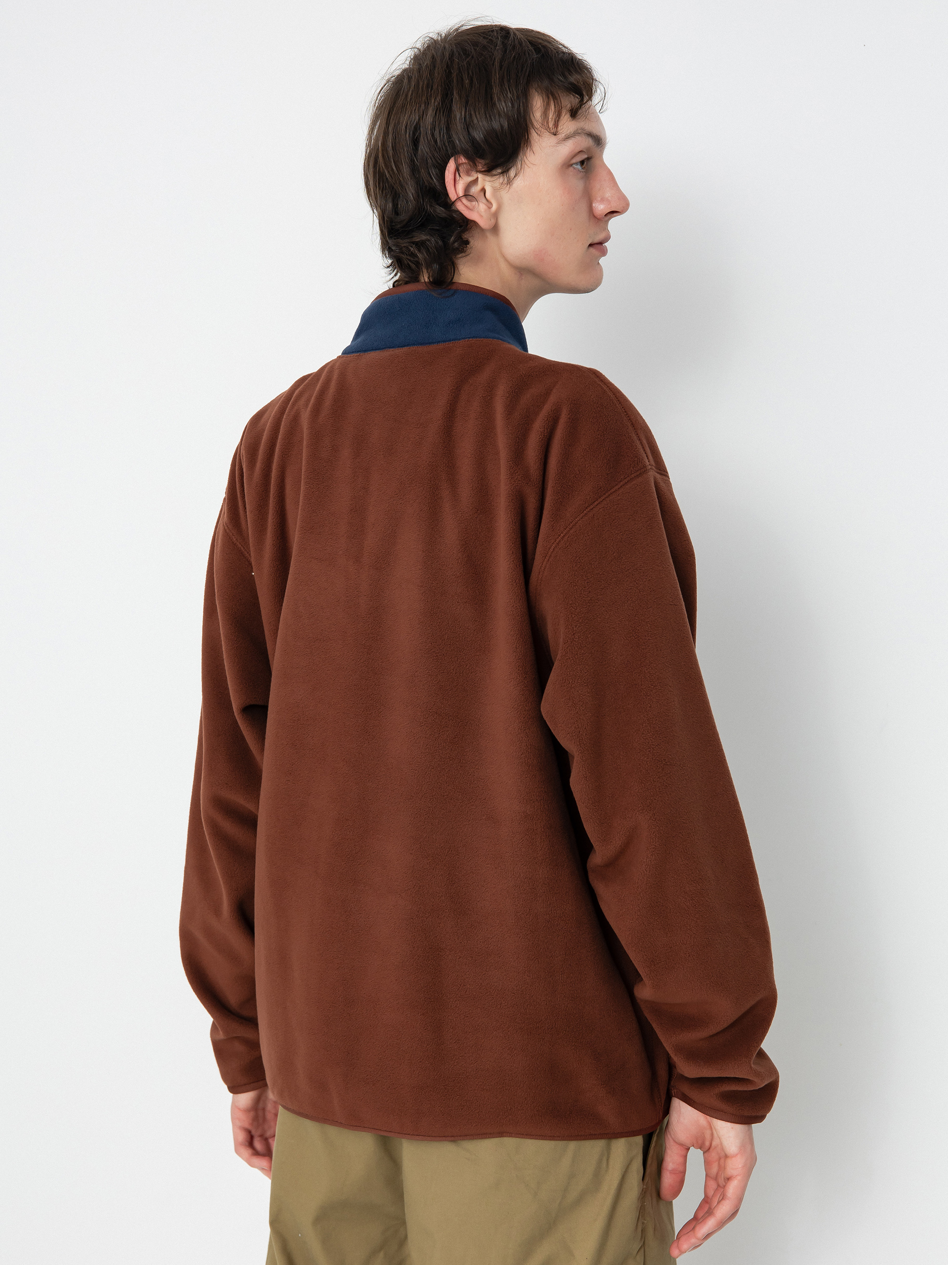 Pentru bărbați Hanorac din fleece New Balance Fleece 1/2 Zip (richoak)