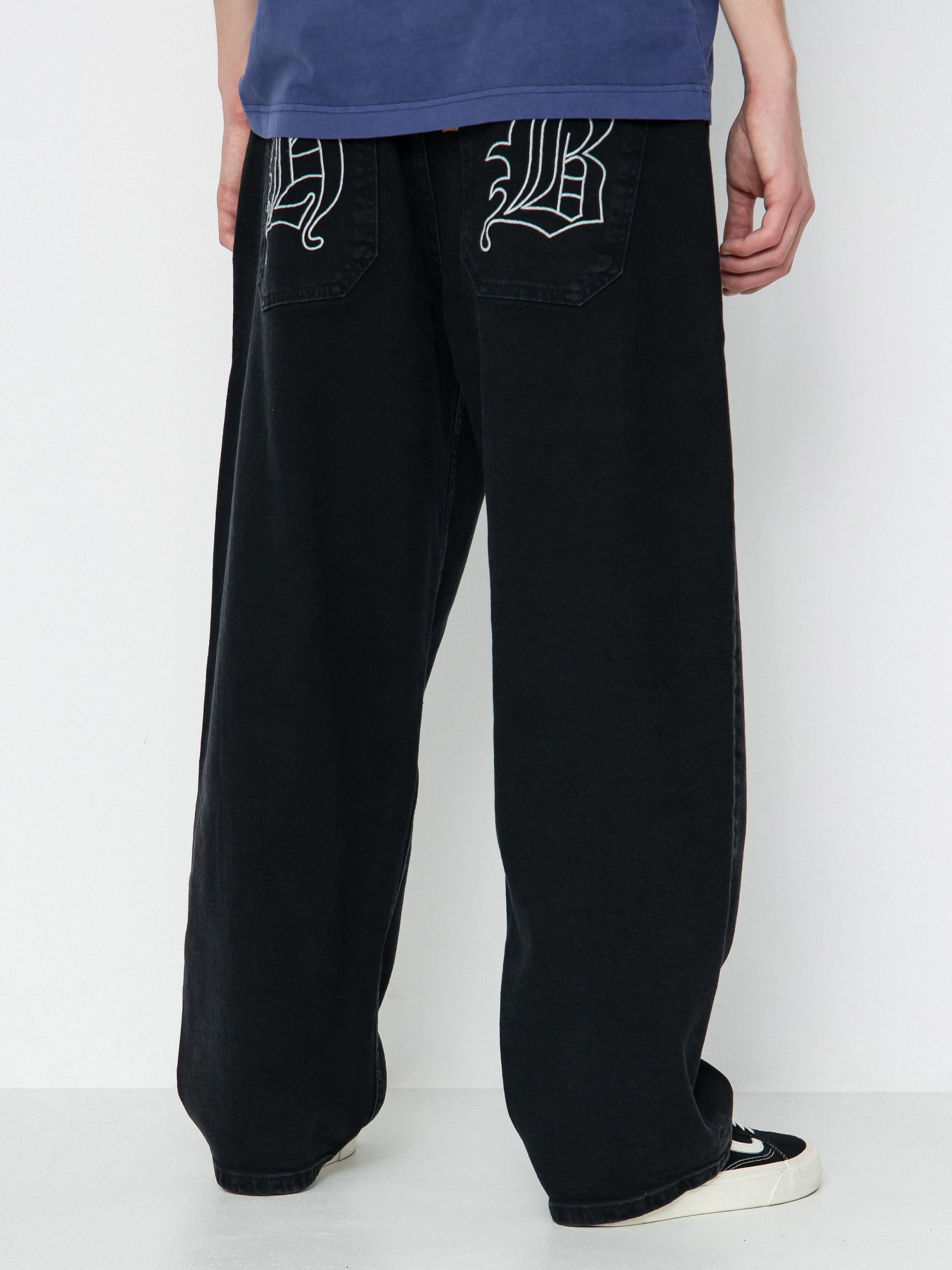 Pantaloni Homeboy X Tra Monster Gothic Denim (washed black)