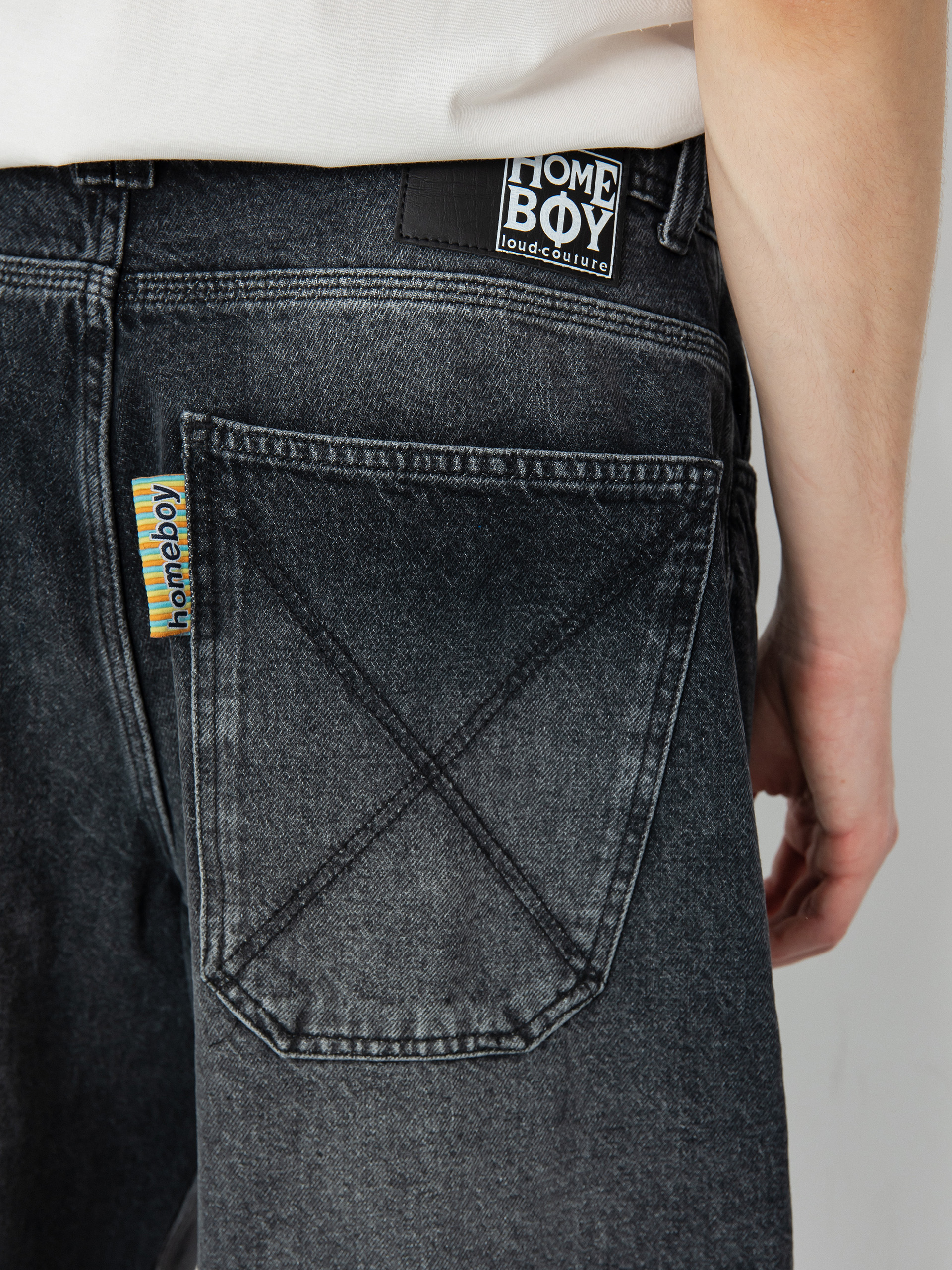 Pantaloni Homeboy X Tra Monster Denim (vintage black)