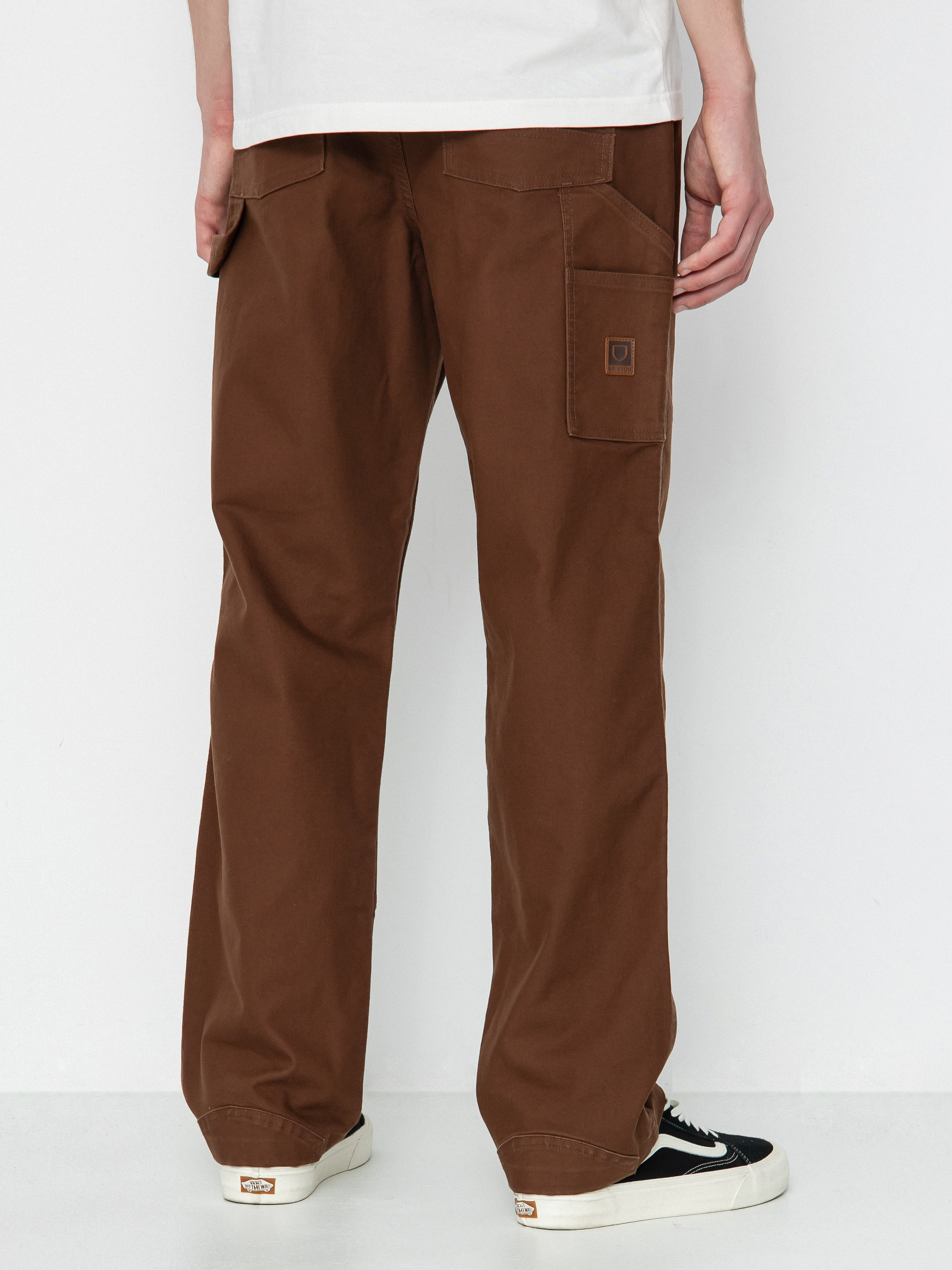 Pantaloni Brixton Builders Carpenter (pinecone brown)