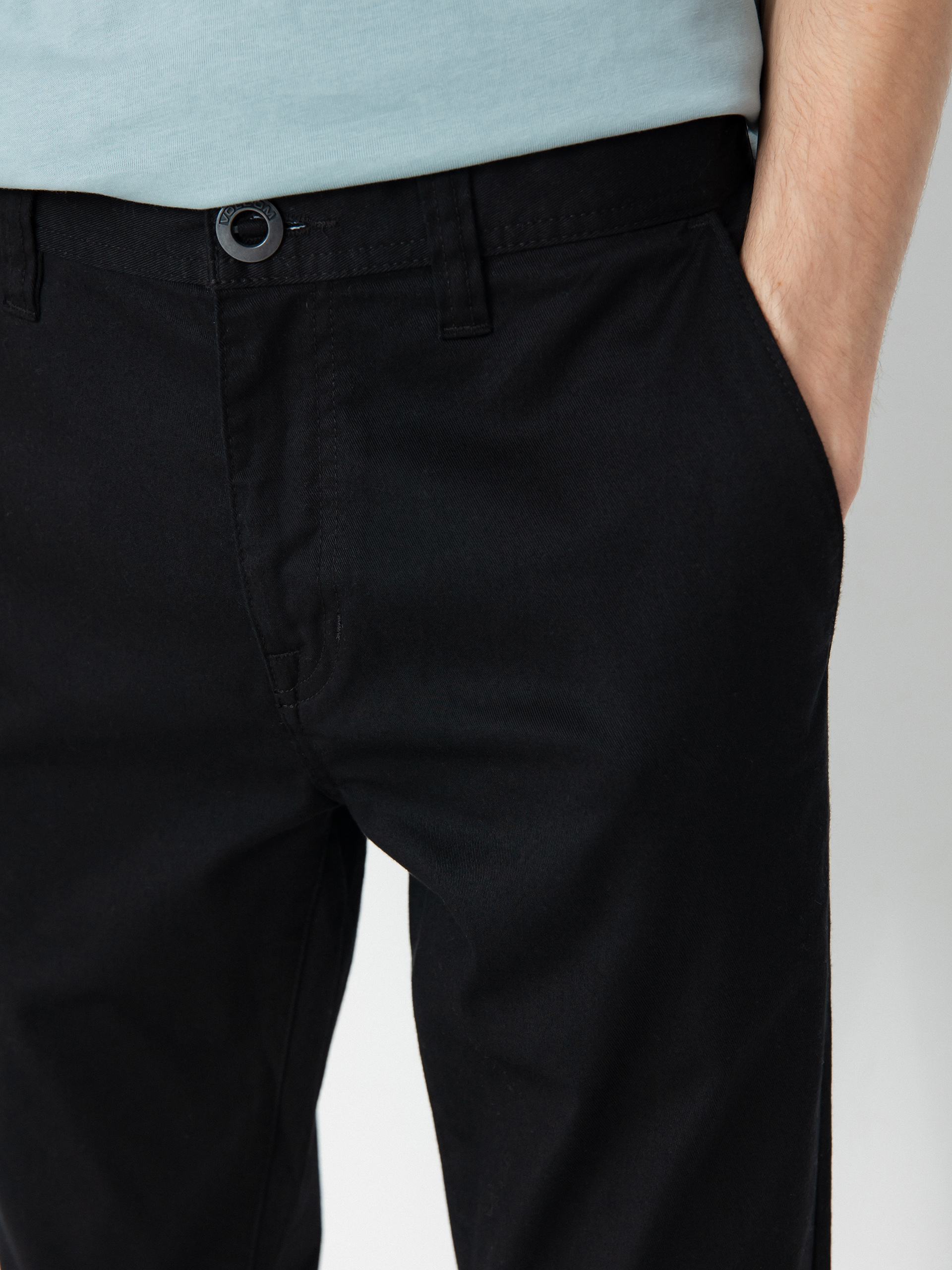 Pantaloni Volcom Frickin Slim Stretch (black)