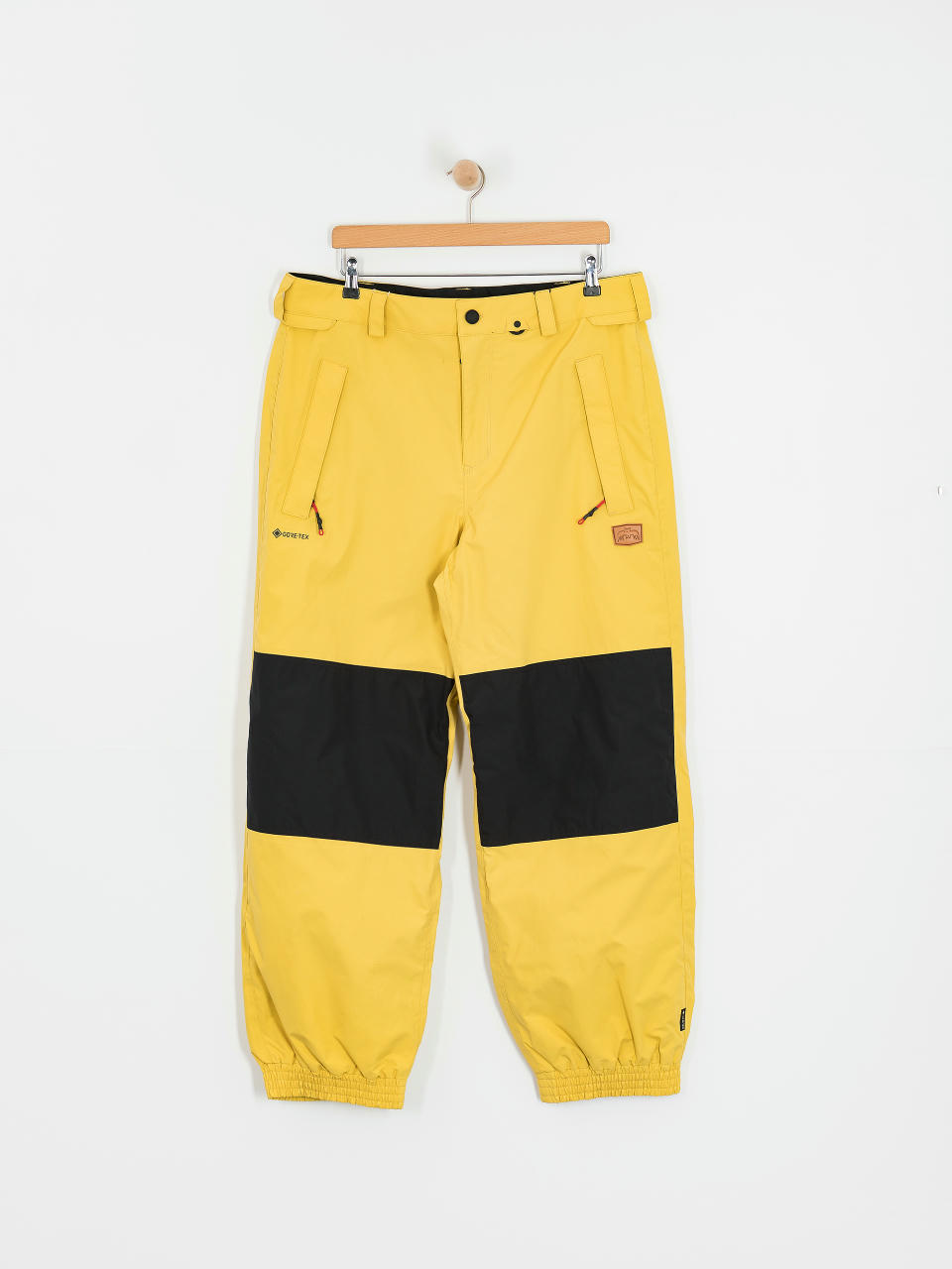 Pentru bărbați Pantaloni pentru snowboard Volcom Longo Gore Tex (dark yellow)