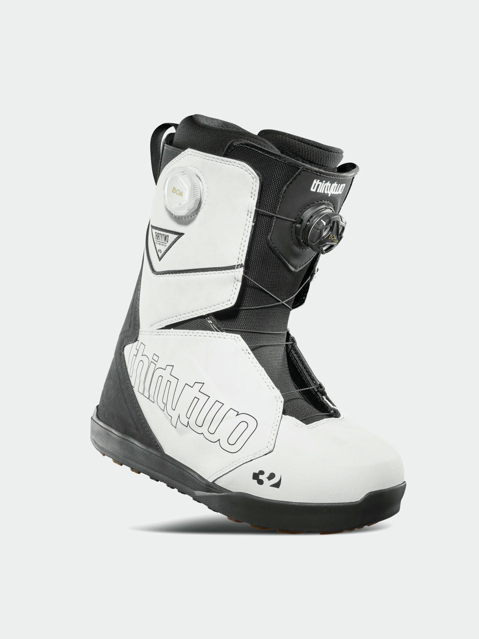 Pentru bărbați Încălțăminte pentru snowboard ThirtyTwo Lashed Double Boa (white/black)