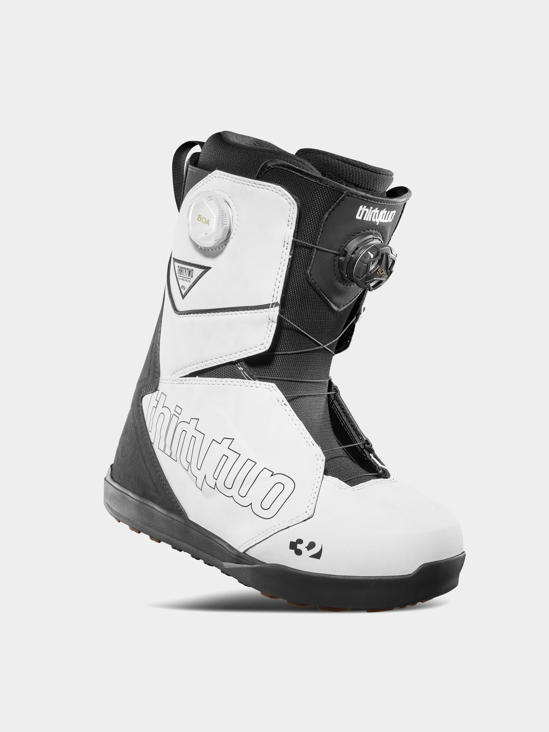 u00cencu0103lu021bu0103minte pentru snowboard ThirtyTwo Lashed Double Boa (white/black)