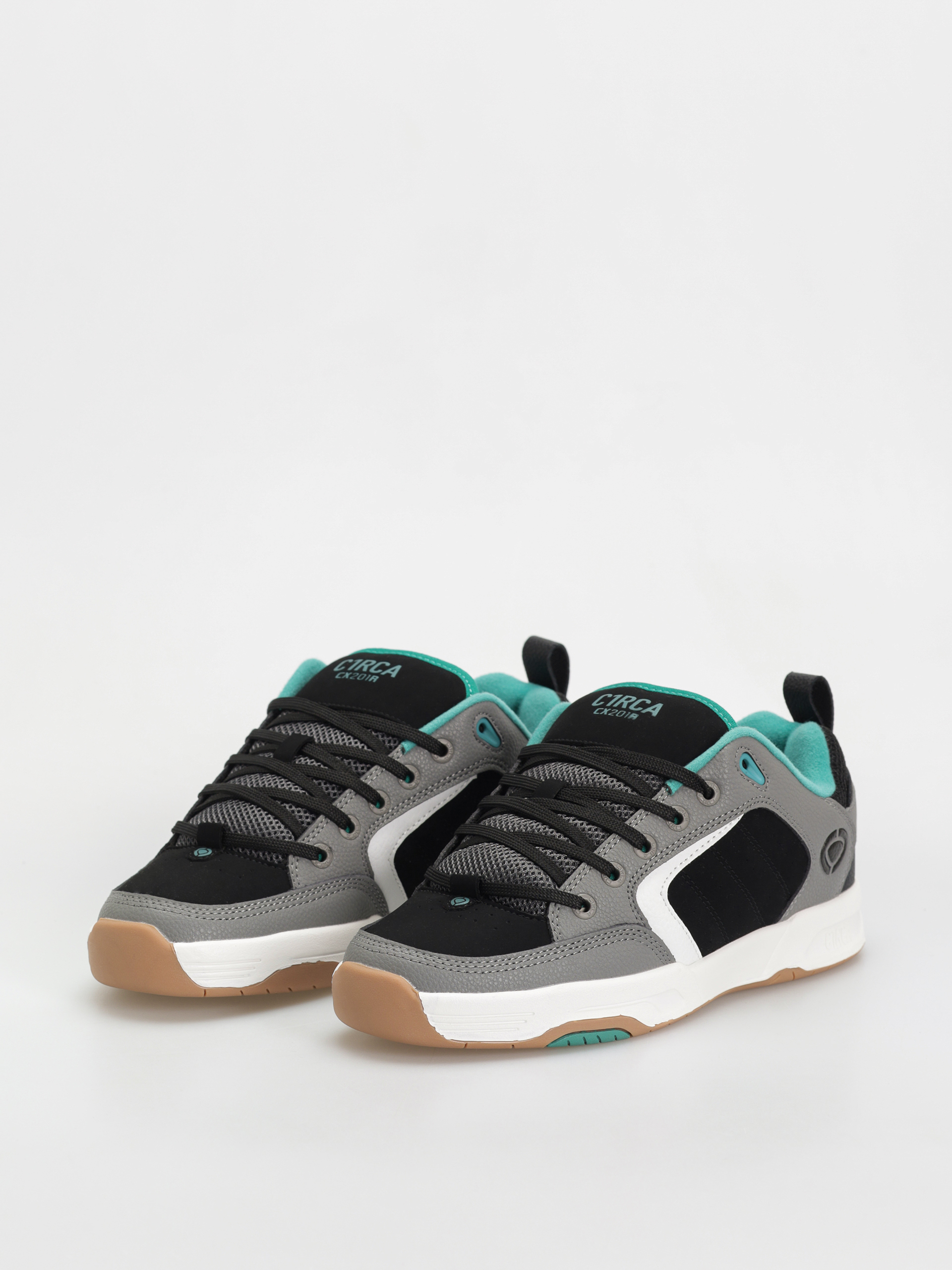 Pantofi Circa CX201R (bottle green/gray/gum)