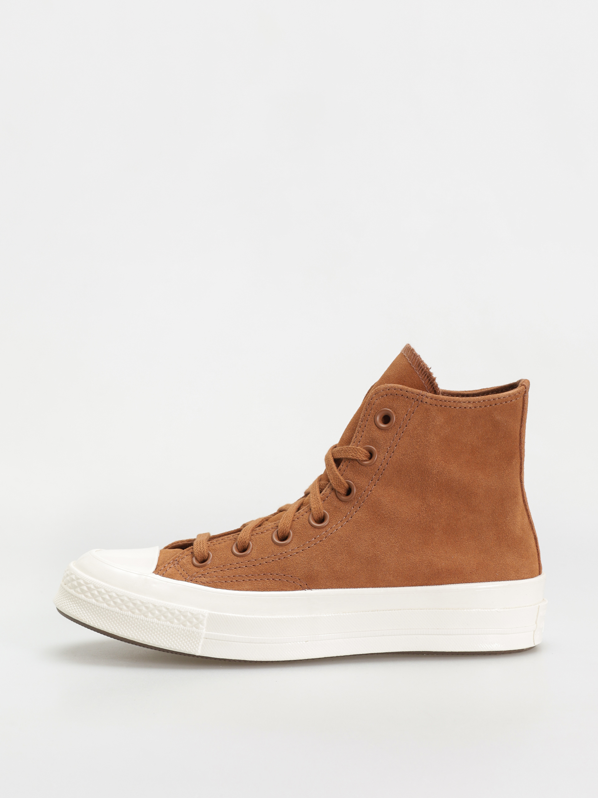 Teniși Converse Chuck 70 Hi Colorful Suede (warm tan/egret/black)