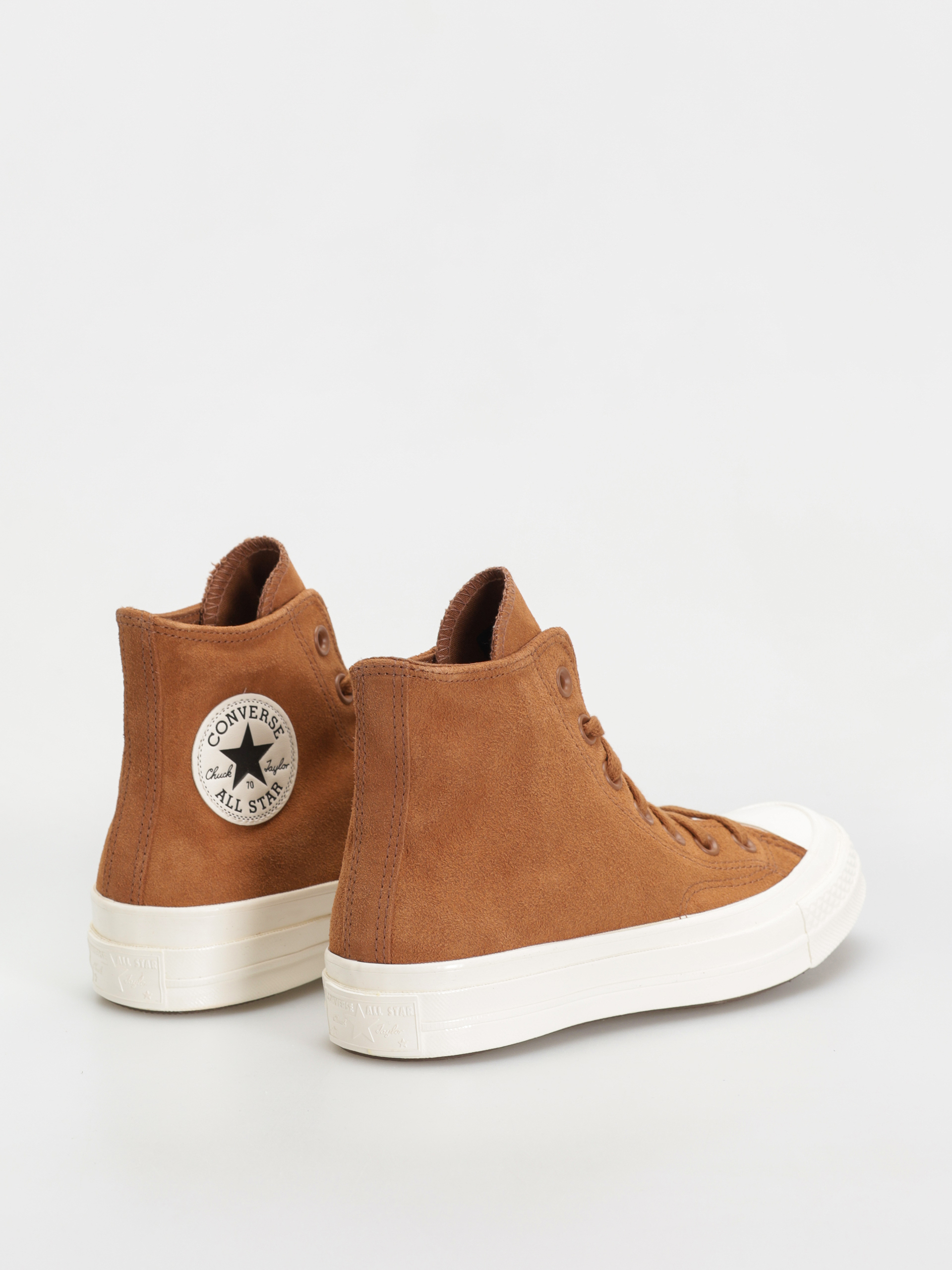 Teniși Converse Chuck 70 Hi Colorful Suede (warm tan/egret/black)