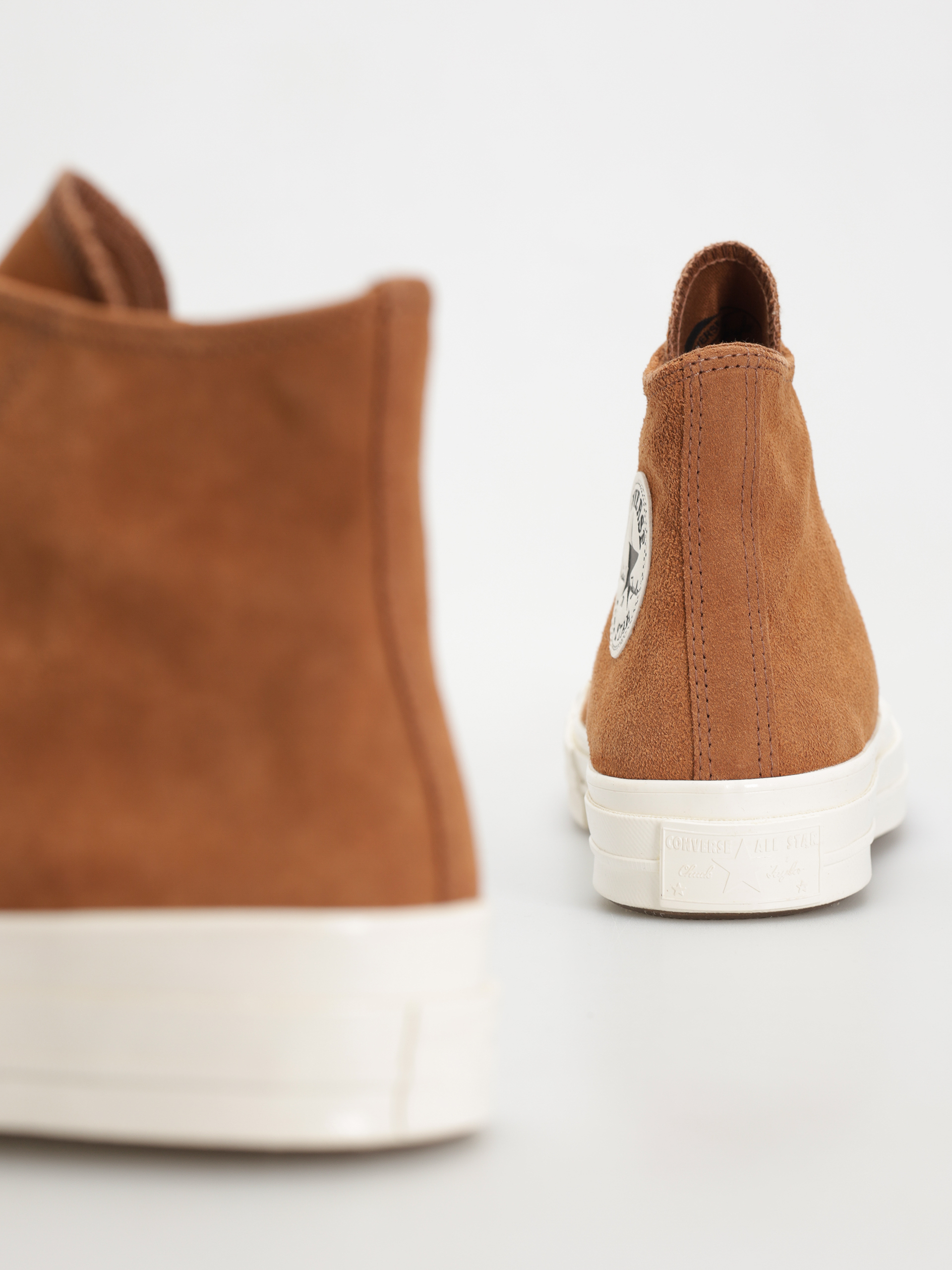 Teniși Converse Chuck 70 Hi Colorful Suede (warm tan/egret/black)