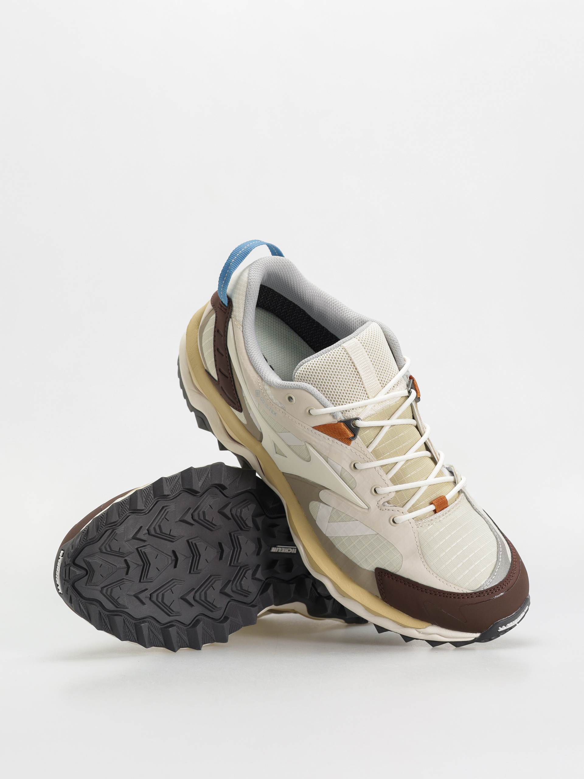 Pantofi Mizuno Wave Mujin TL GTX (summer sand/pristine/chicory coffee)