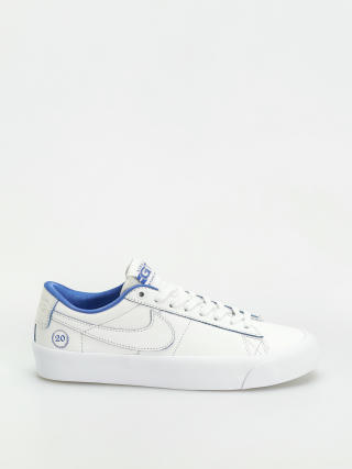 Pantofi Nike SB Blazer Low Pro Gt Prm (summit white/game royal summit white)