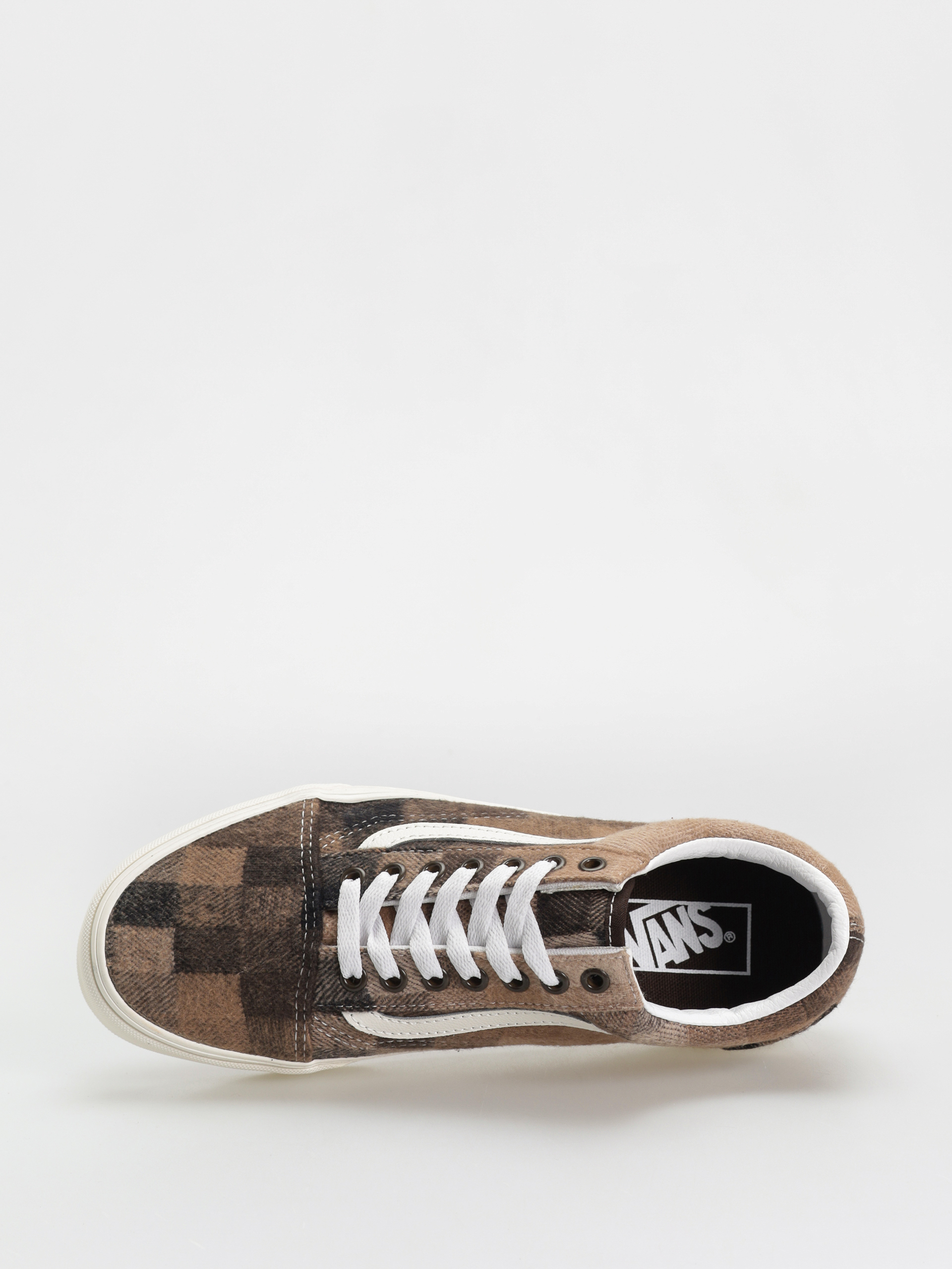 Pantofi Vans Old Skool (sweater check brown)