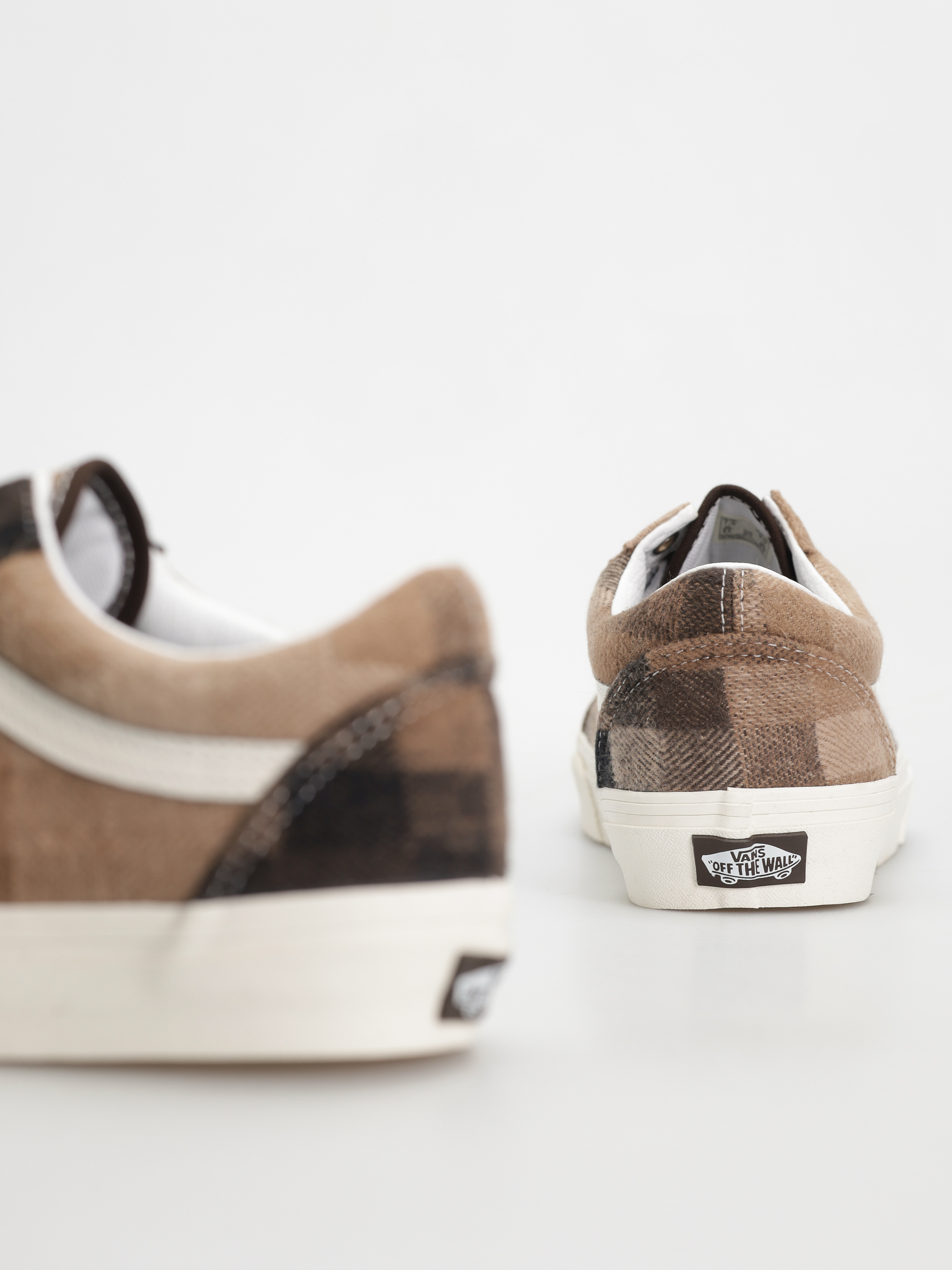 Pantofi Vans Old Skool (sweater check brown)