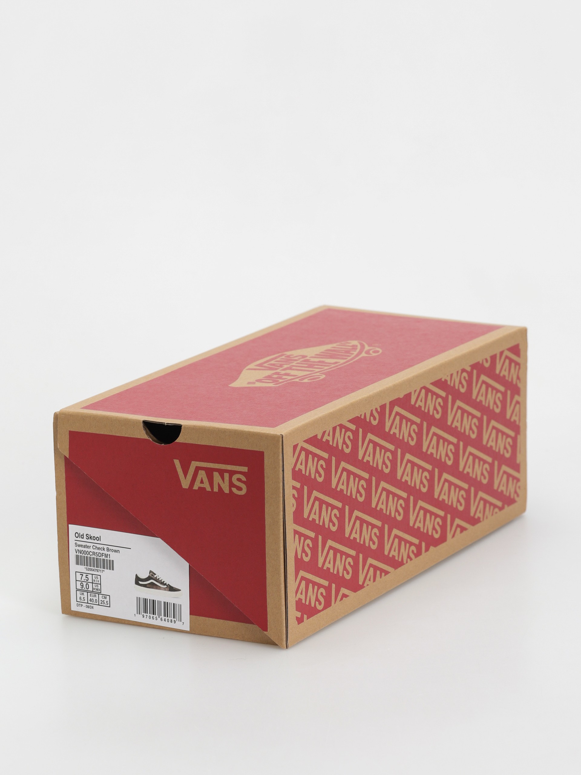 Pantofi Vans Old Skool (sweater check brown)